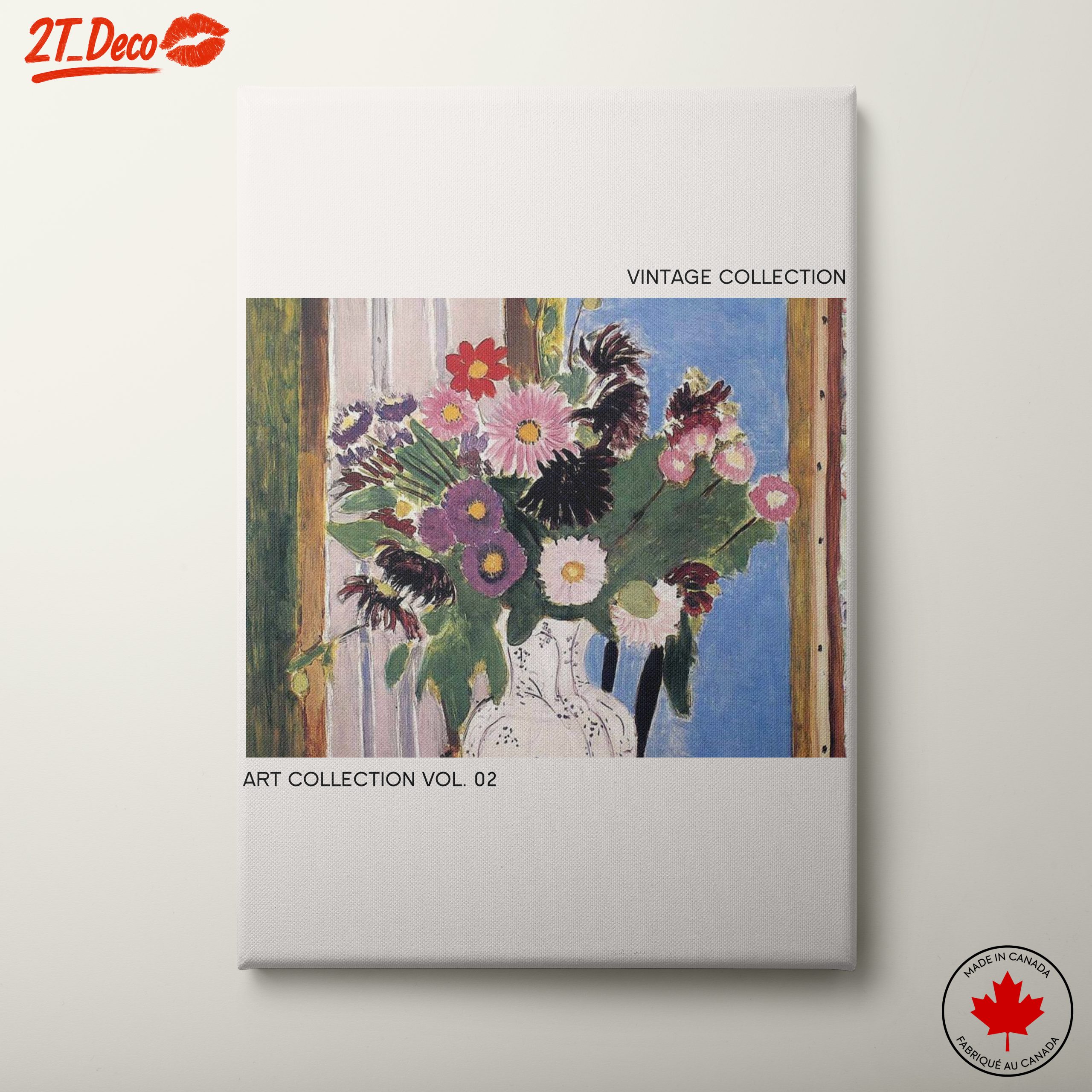 Vintage Floral Art Collection