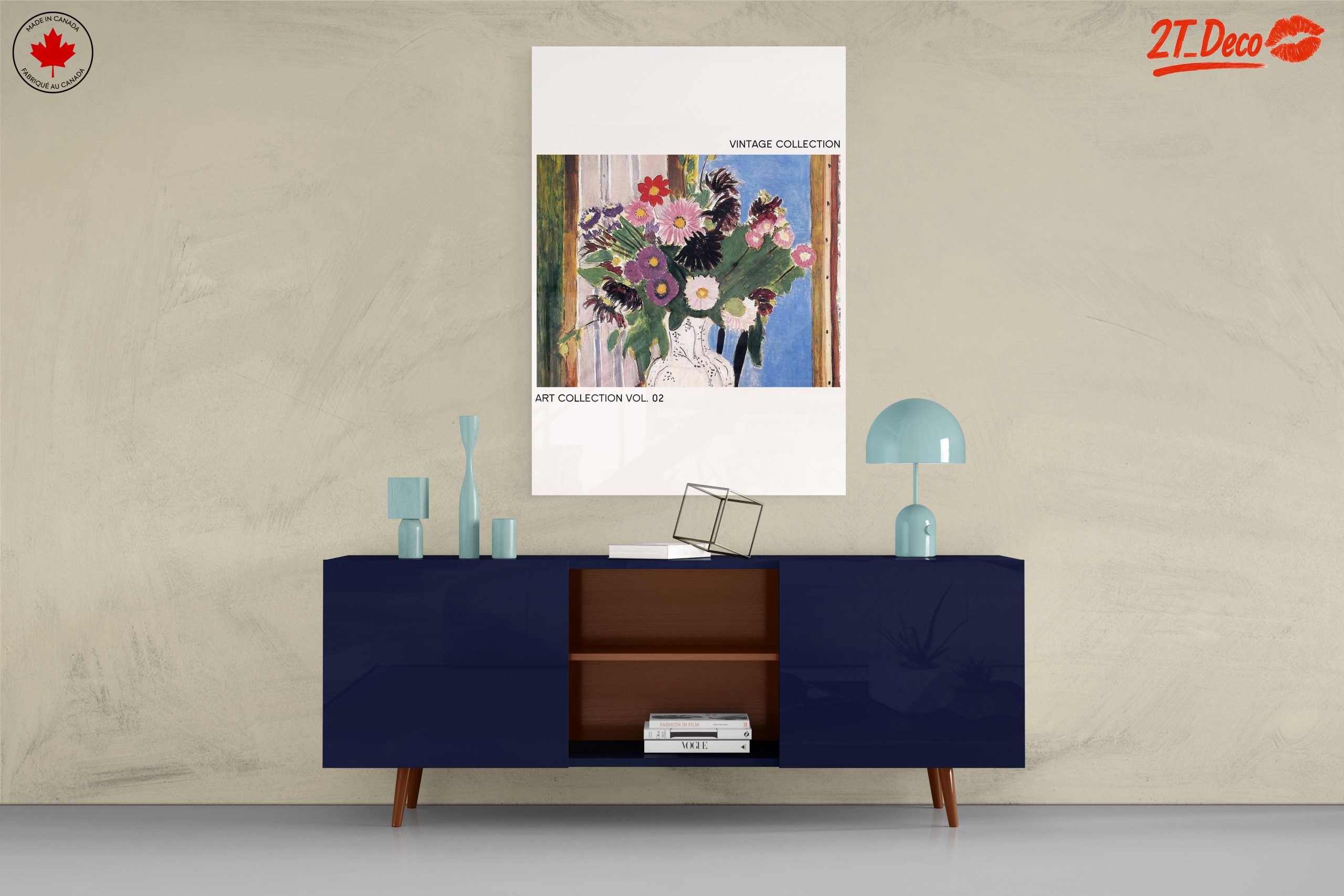 Vintage Floral Art Collection - Image 8
