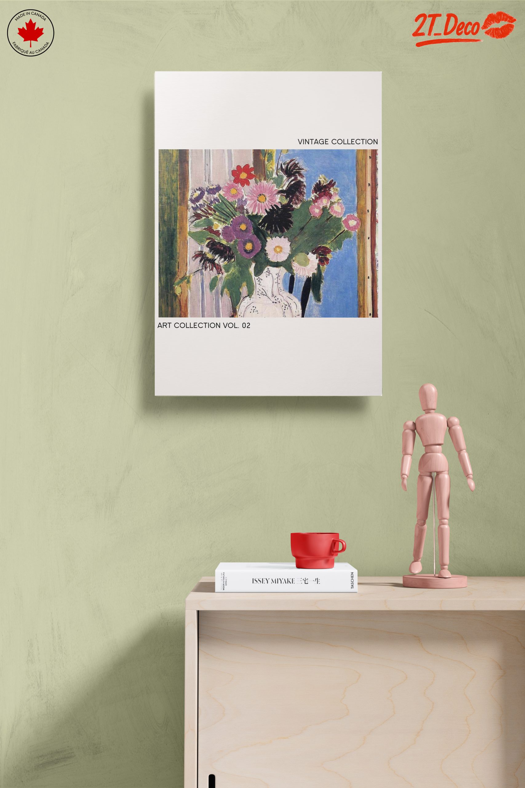 Vintage Floral Art Collection - Image 14