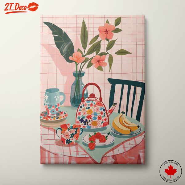 Colorful Floral Still Life Artwork