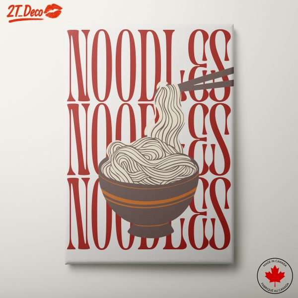 Stylized Noodles in Abstract Design 2