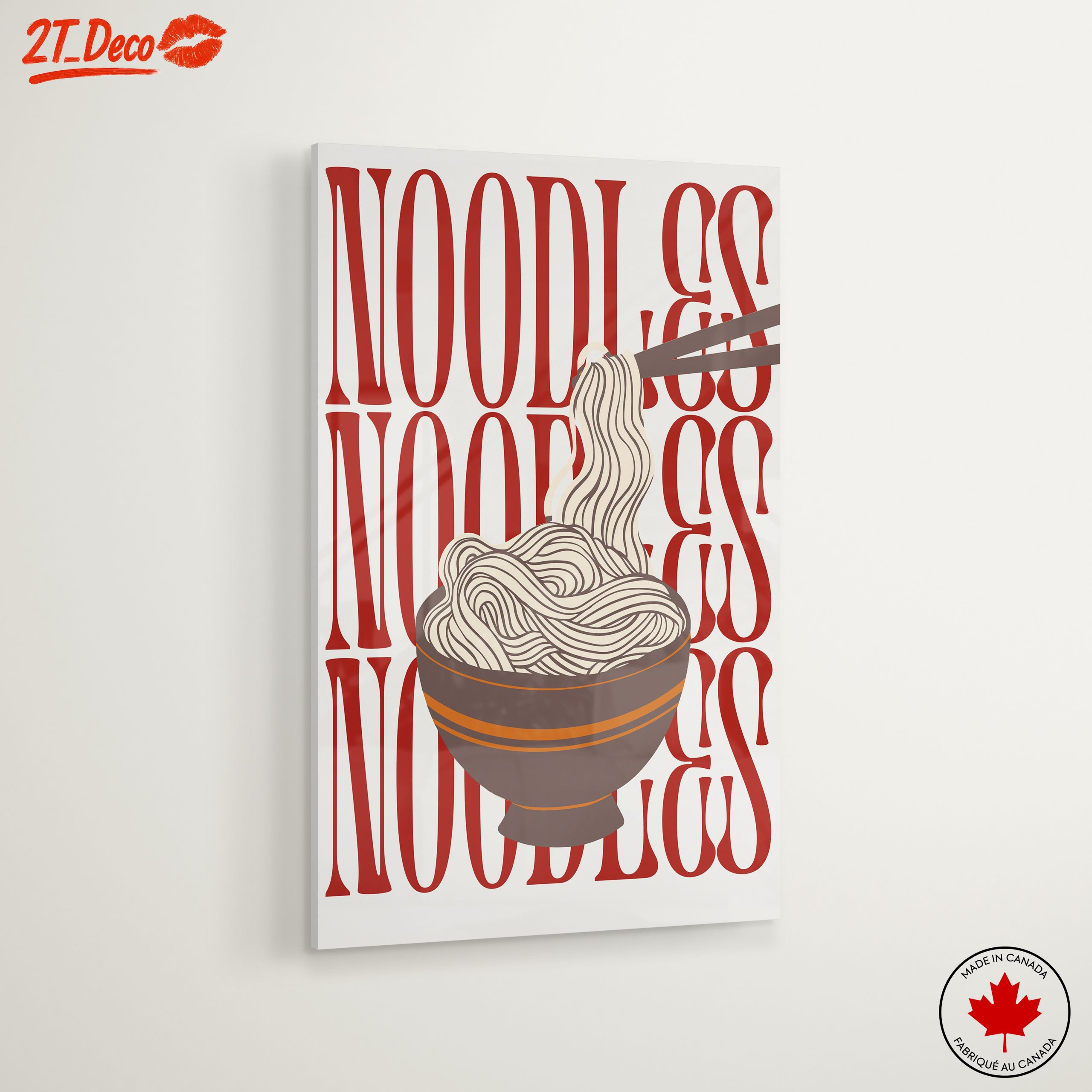 Stylized Noodles in Abstract Design 2 - Image 6