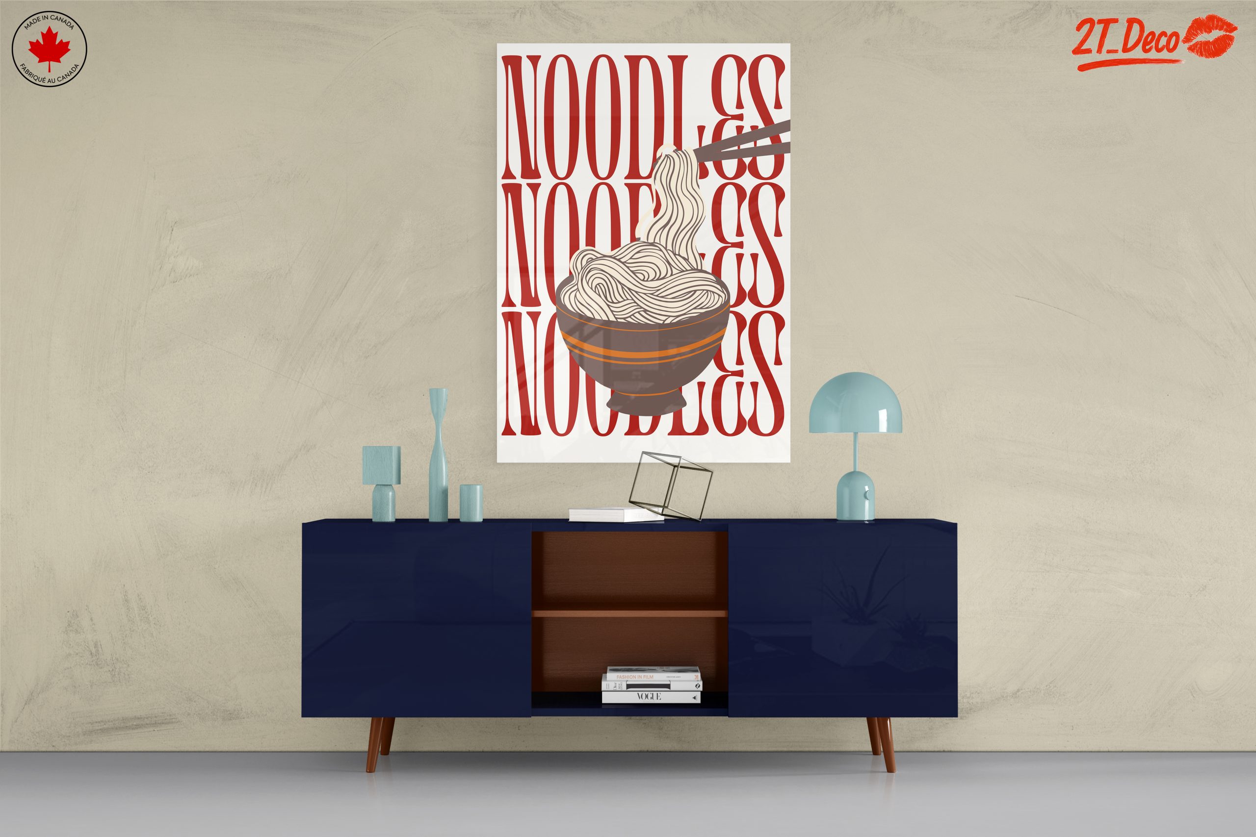 Stylized Noodles in Abstract Design 2 - Image 8