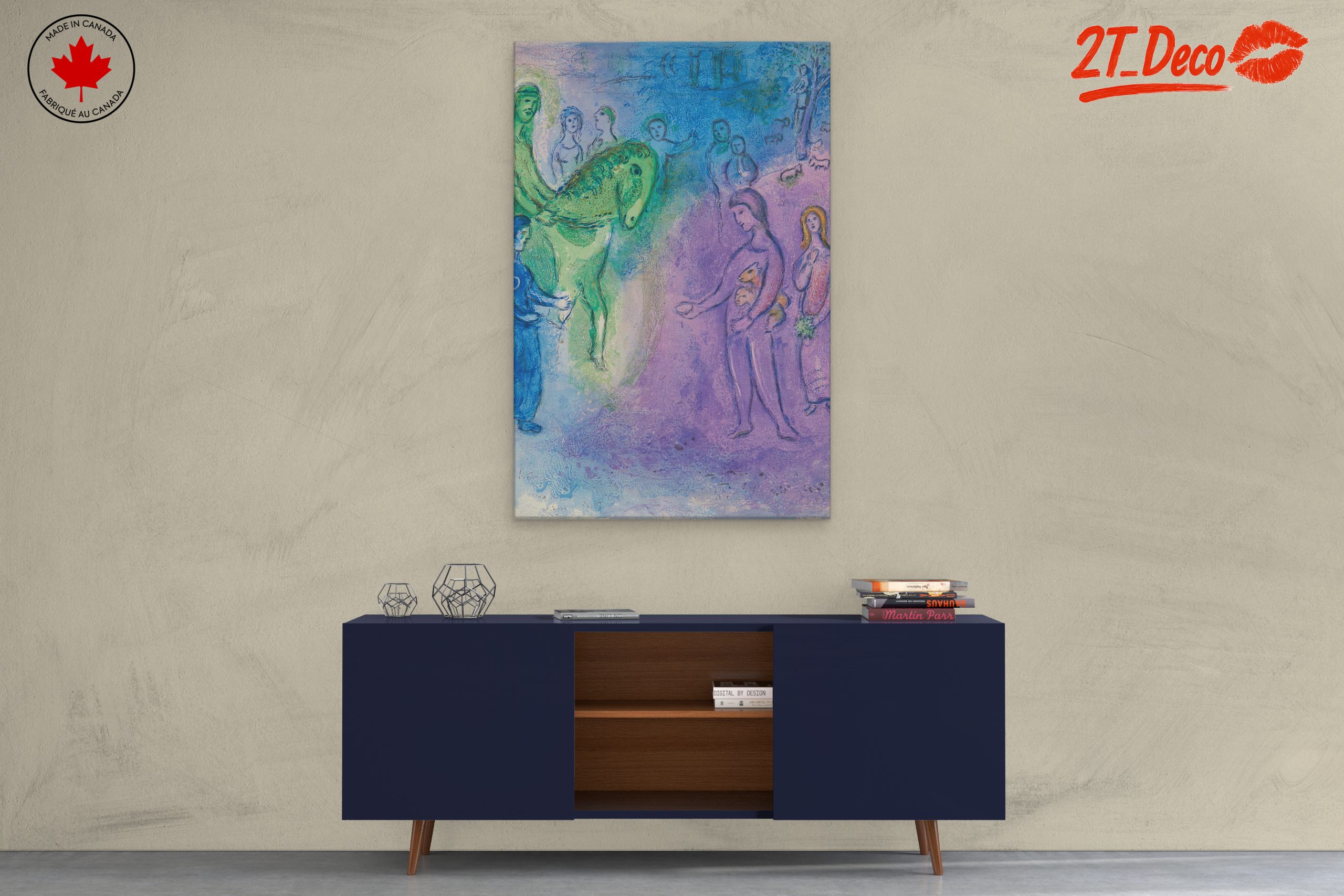 Colorful Abstract Cultural Portrait Art - Image 3