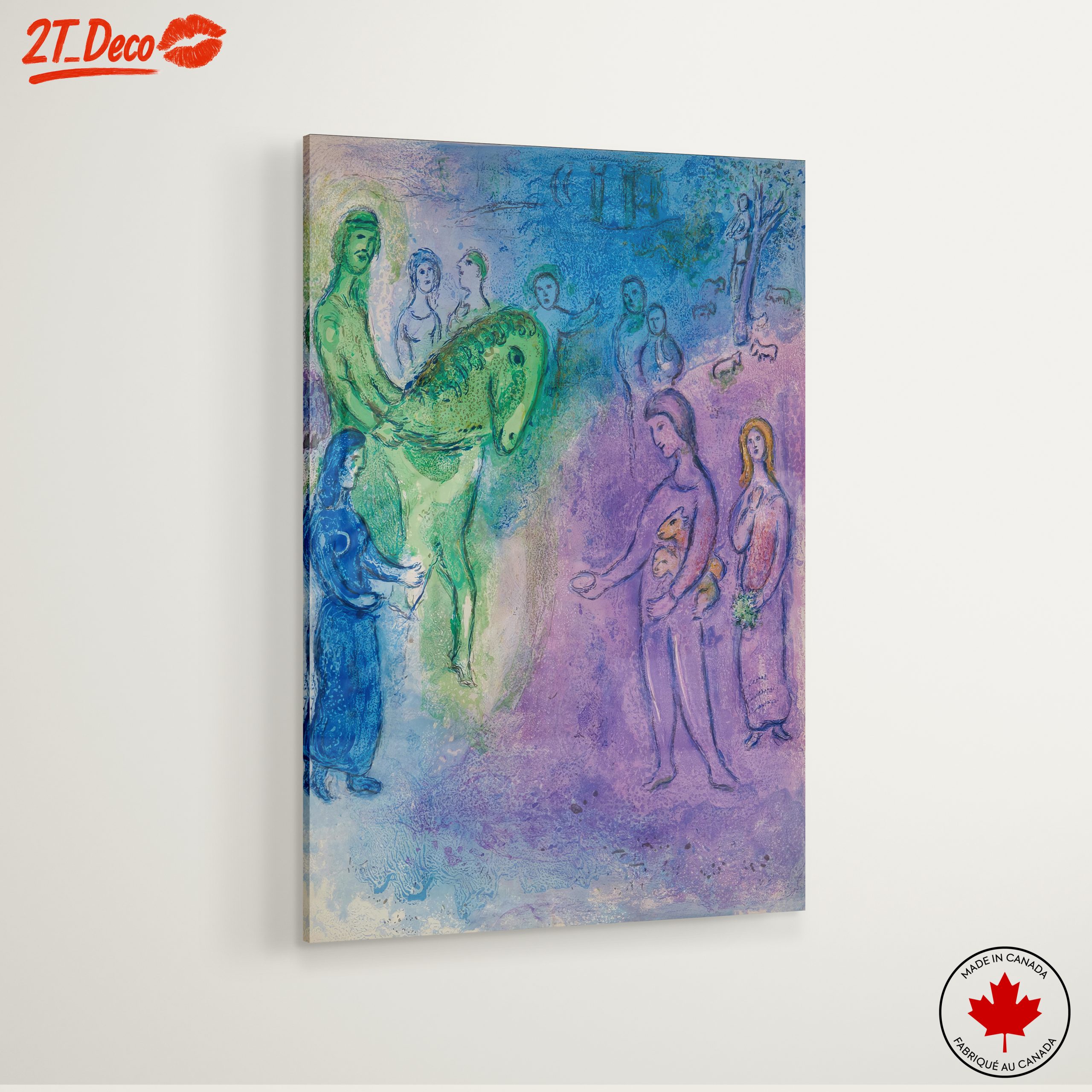 Colorful Abstract Cultural Portrait Art - Image 6