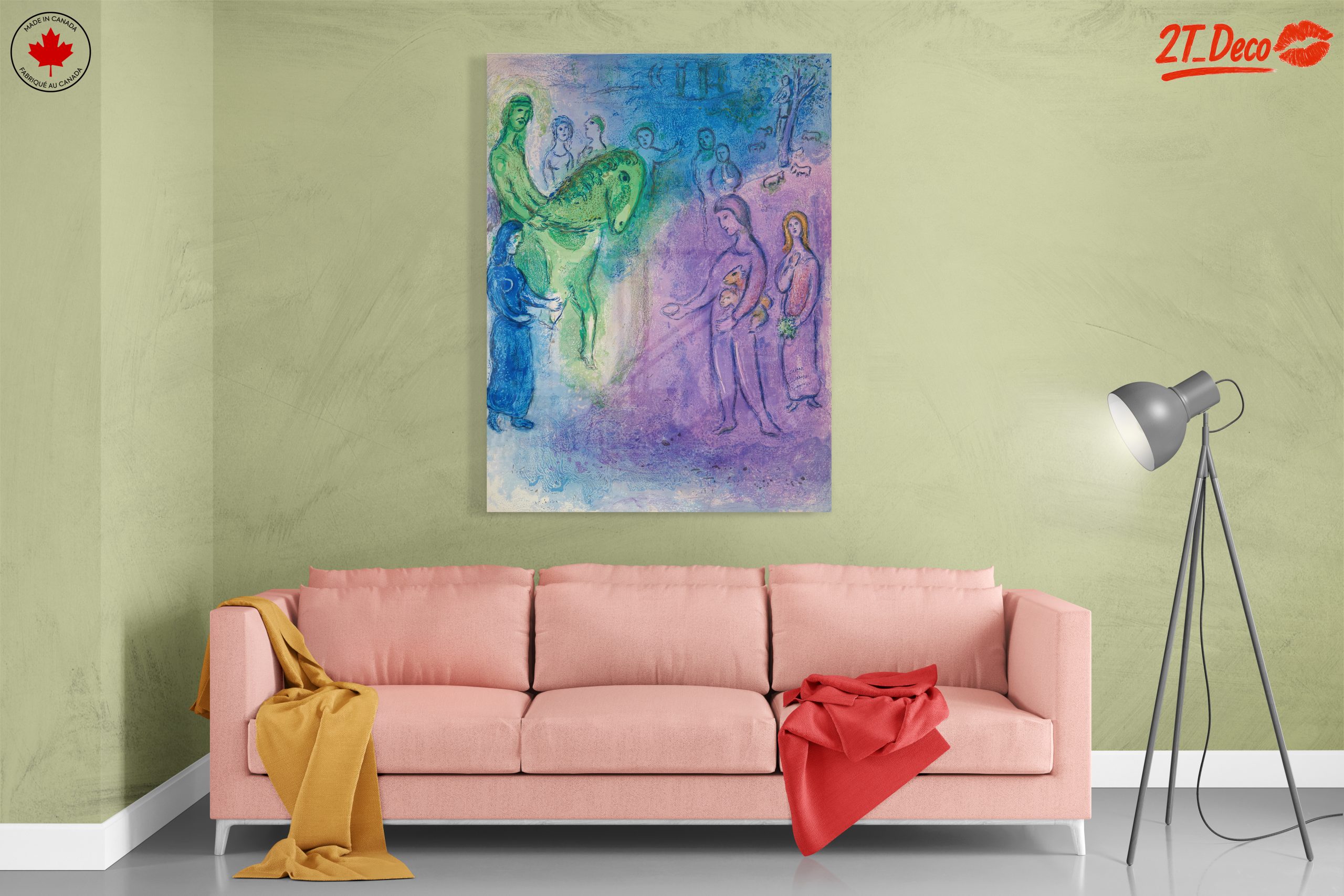 Colorful Abstract Cultural Portrait Art - Image 7