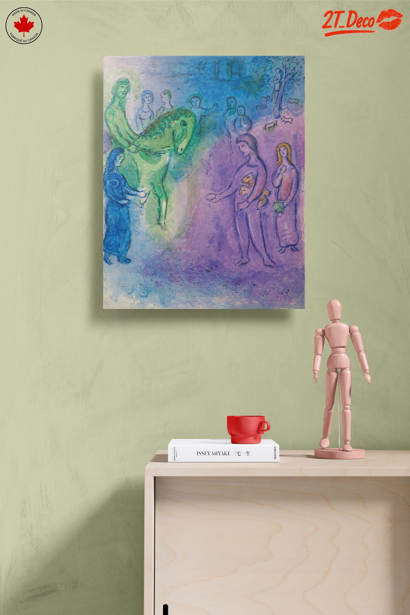 Colorful Abstract Cultural Portrait Art - Image 14