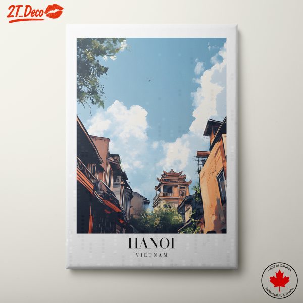 Hanoi Cityscape Art