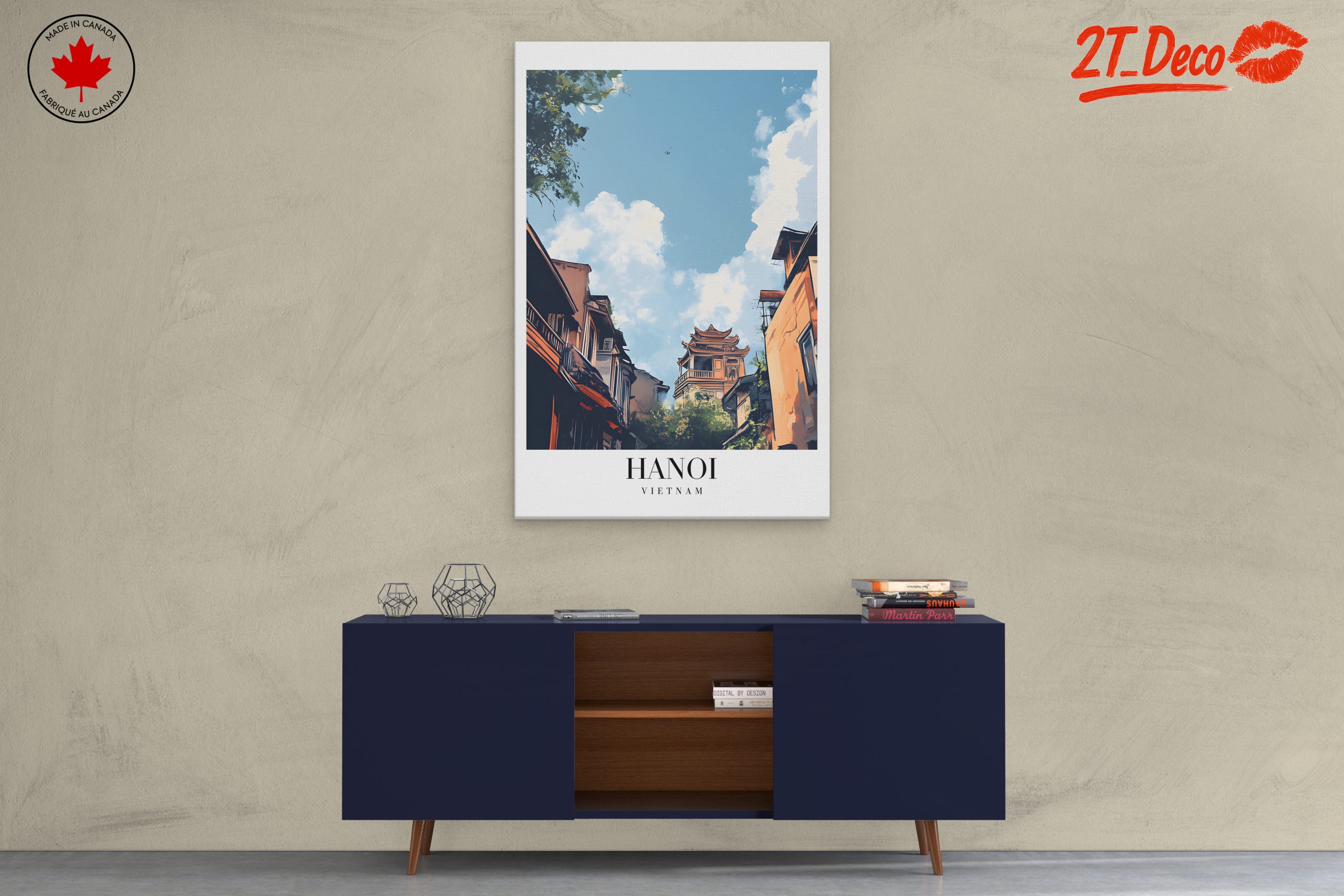 Hanoi Cityscape Art - Image 3
