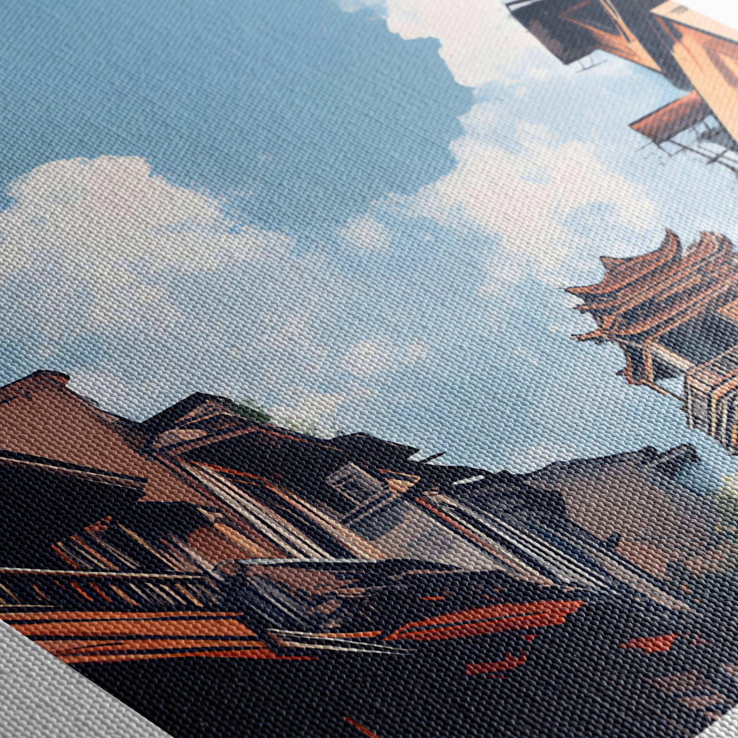 Hanoi Cityscape Art - Image 5