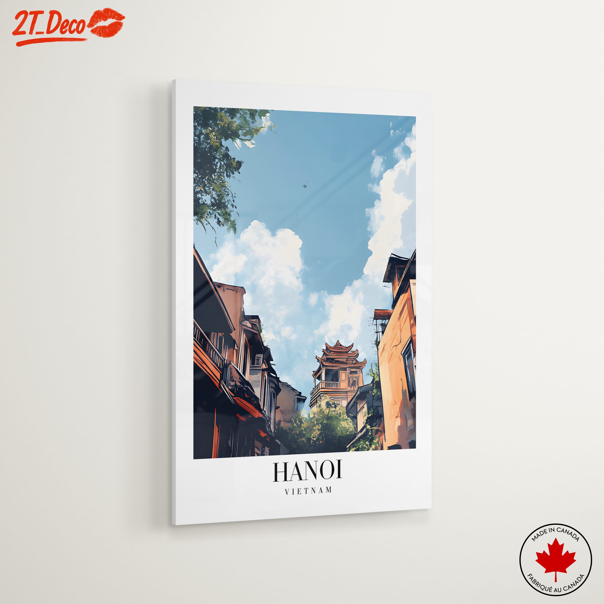 Hanoi Cityscape Art - Image 6