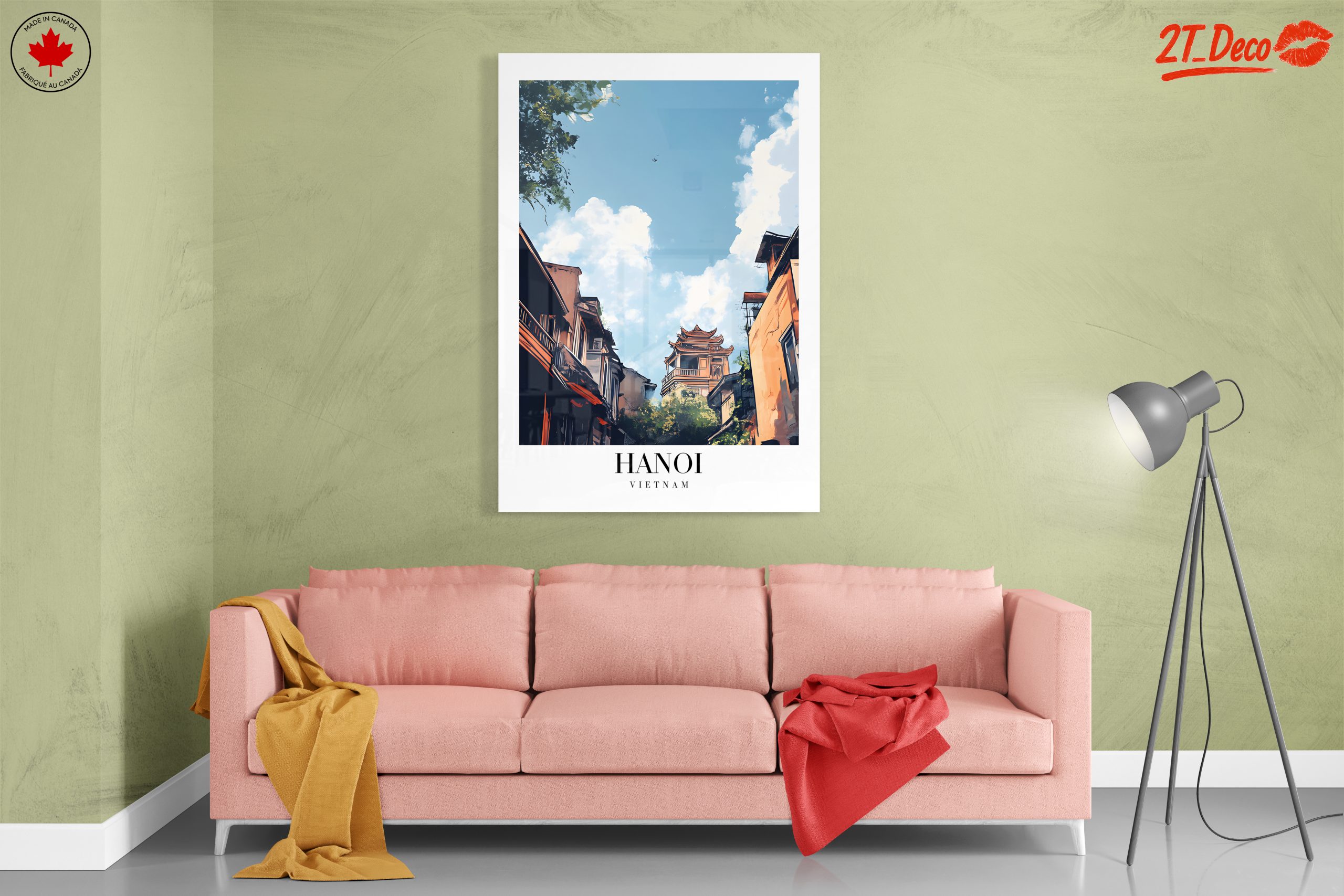 Hanoi Cityscape Art - Image 7