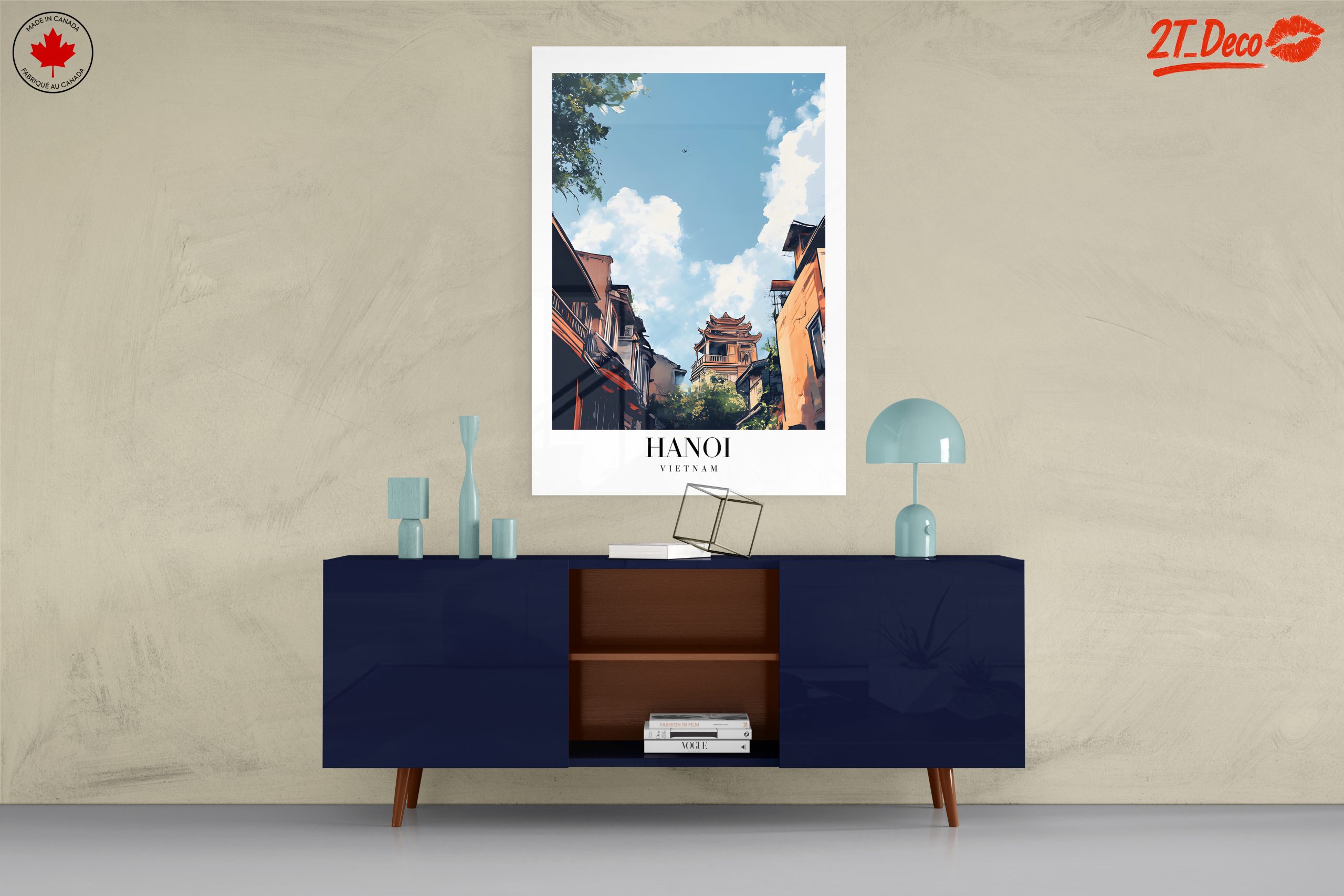 Hanoi Cityscape Art - Image 8