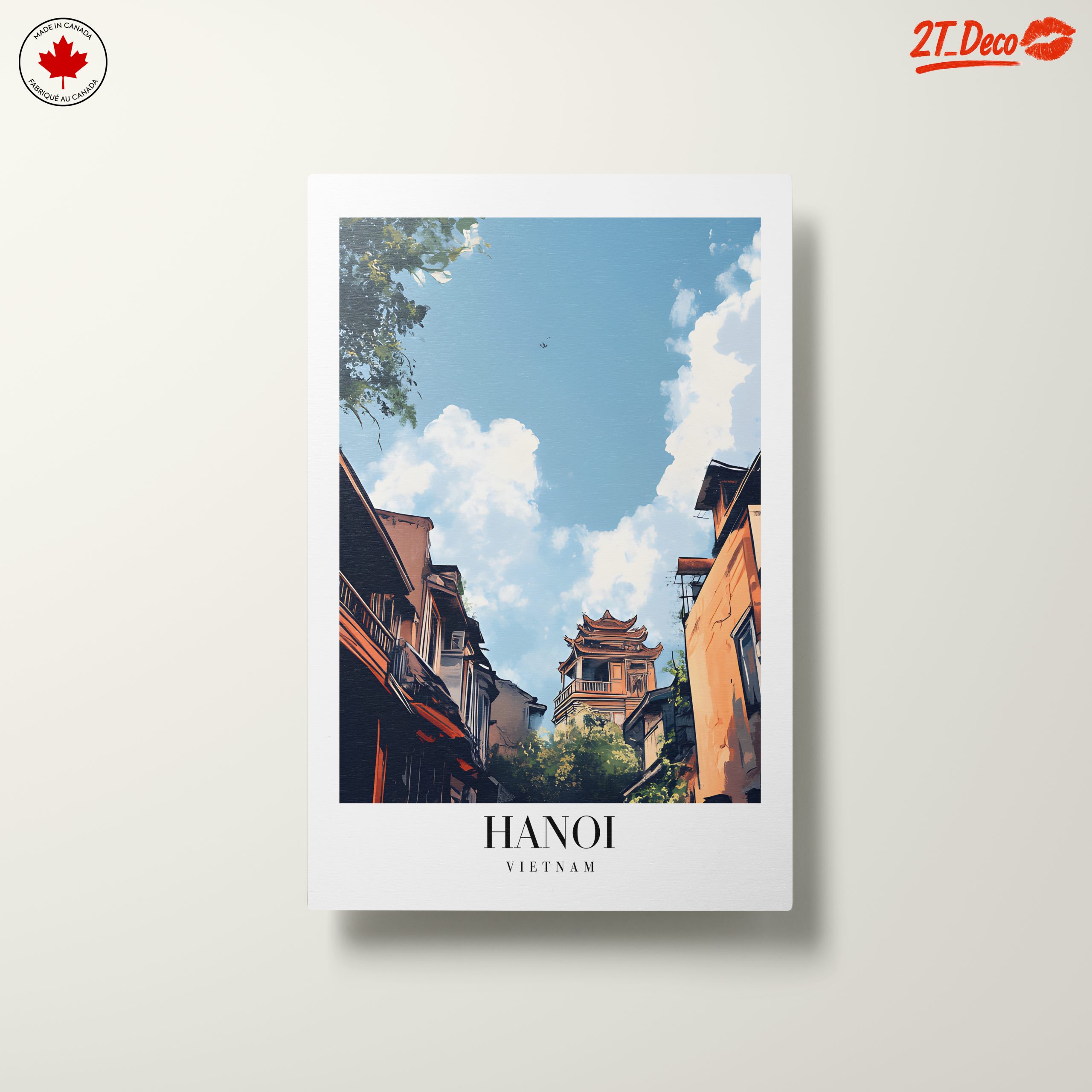 Hanoi Cityscape Art - Image 10