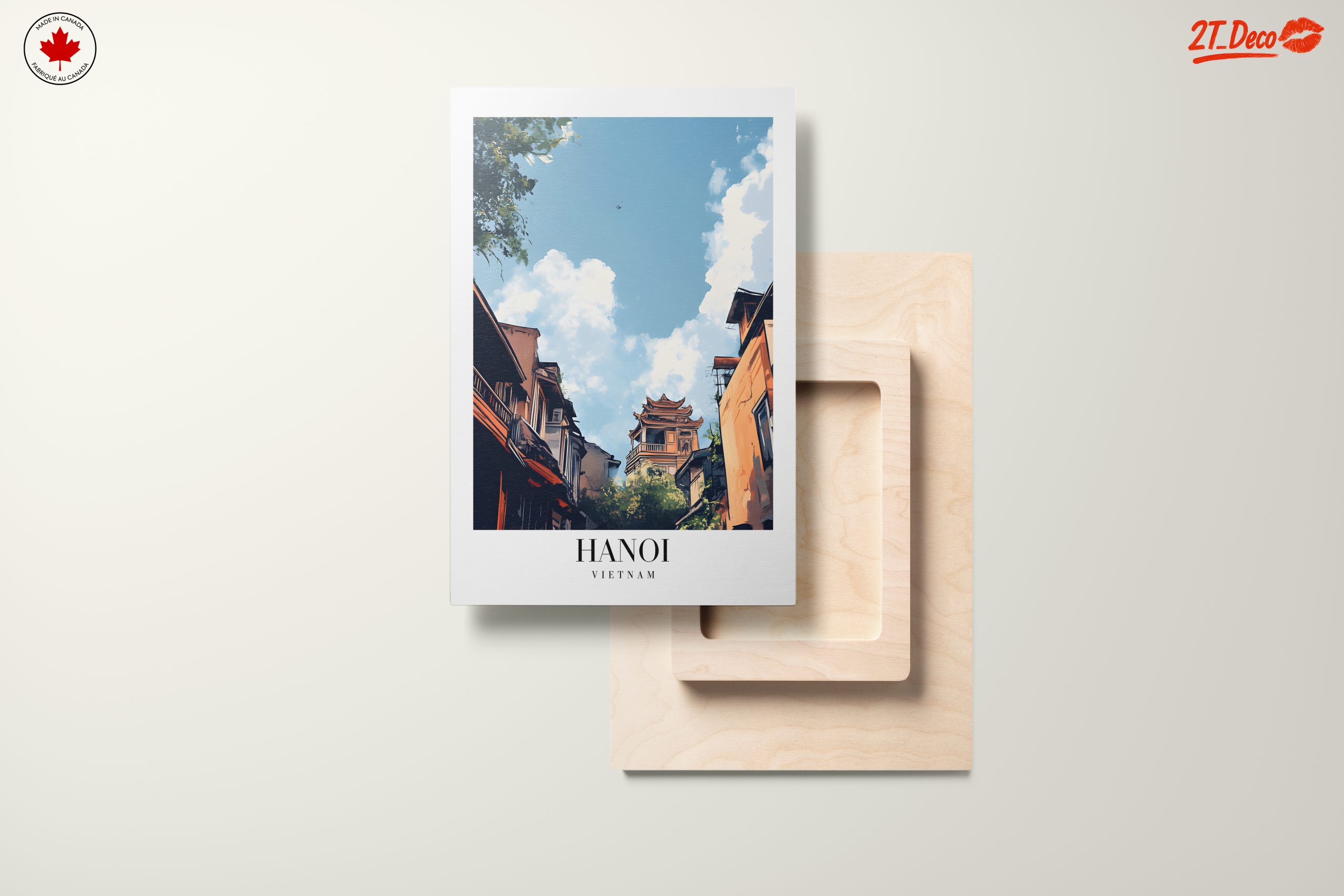 Hanoi Cityscape Art - Image 11