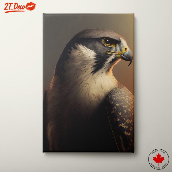 Majestic Portrait of a Hawk