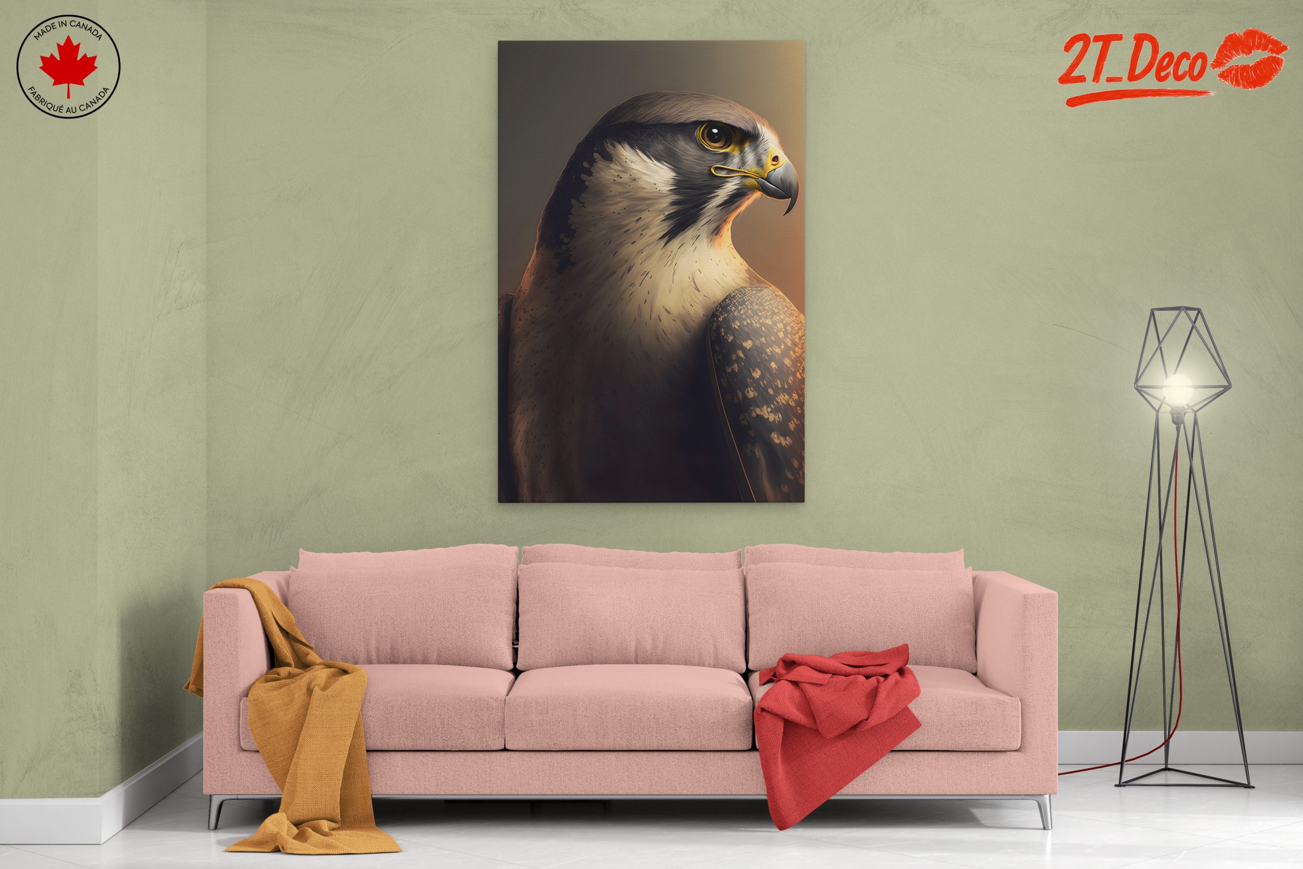 Majestic Portrait of a Hawk - Image 2