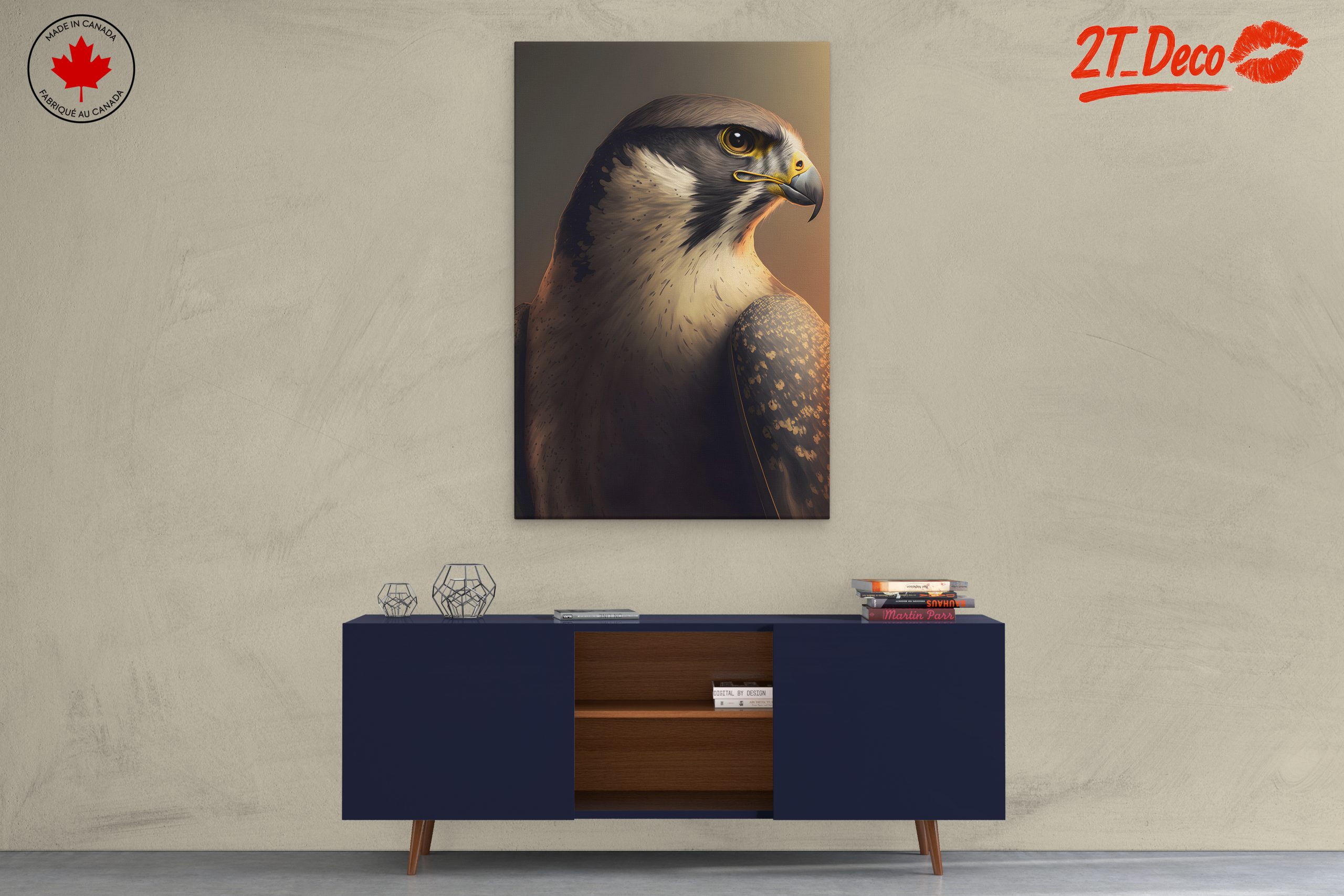 Majestic Portrait of a Hawk - Image 3