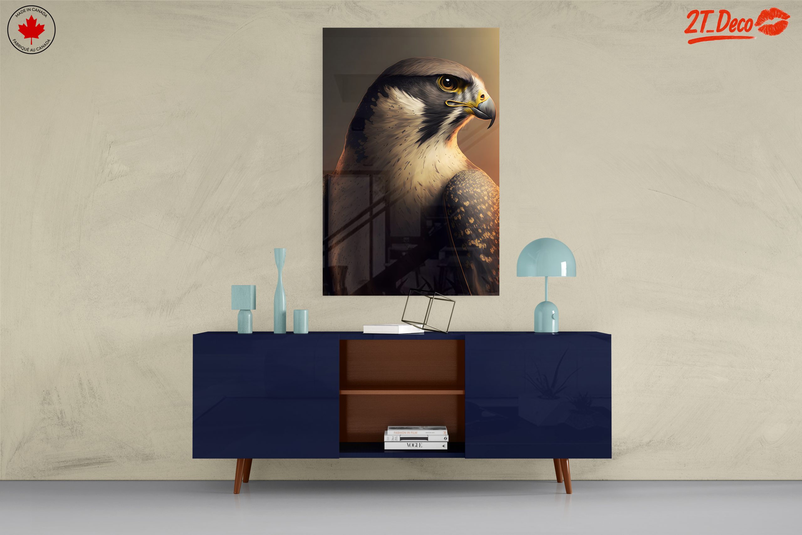 Majestic Portrait of a Hawk - Image 8