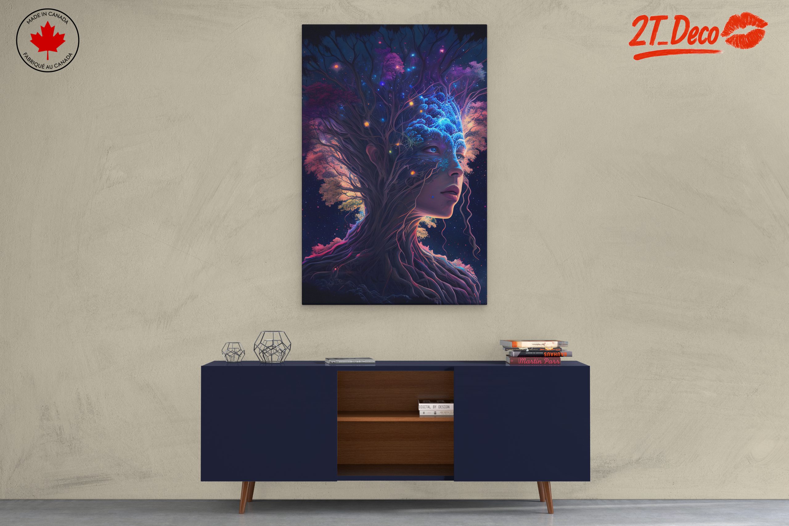 Enigmatic Abstract Cultural Figure - Image 3