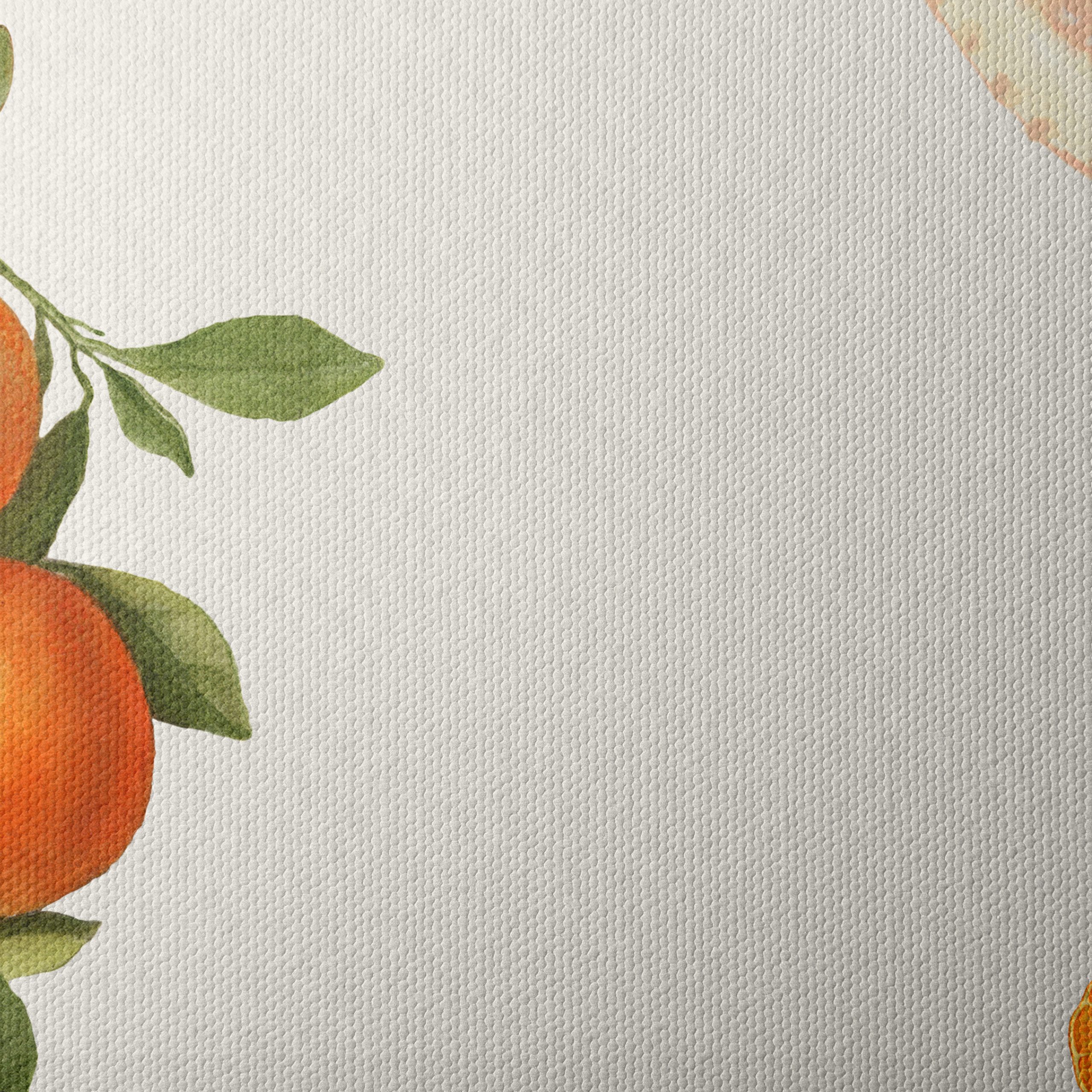 Beautiful Abstract Orange Fruit Art - Image 4