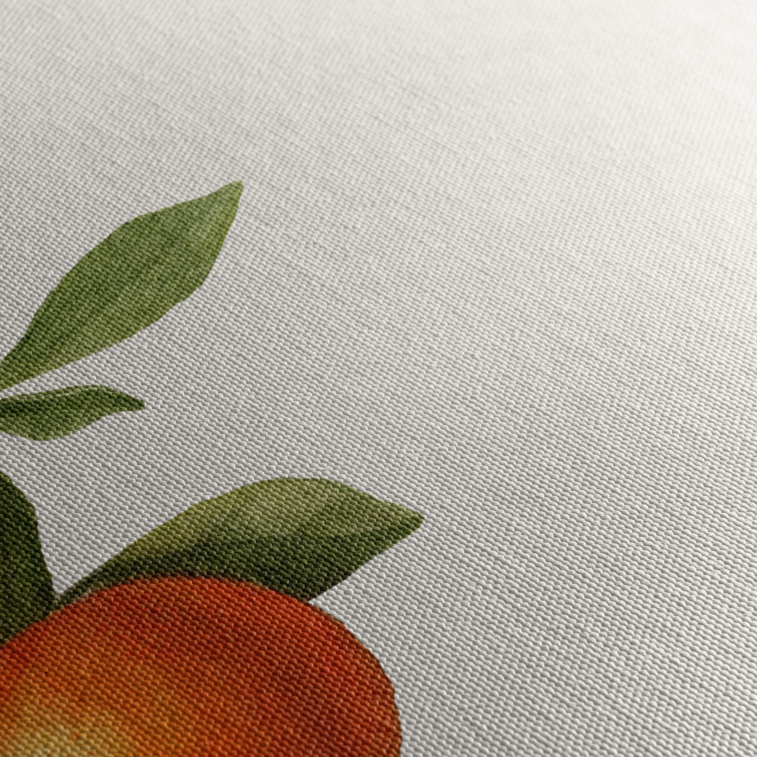 Beautiful Abstract Orange Fruit Art - Image 5