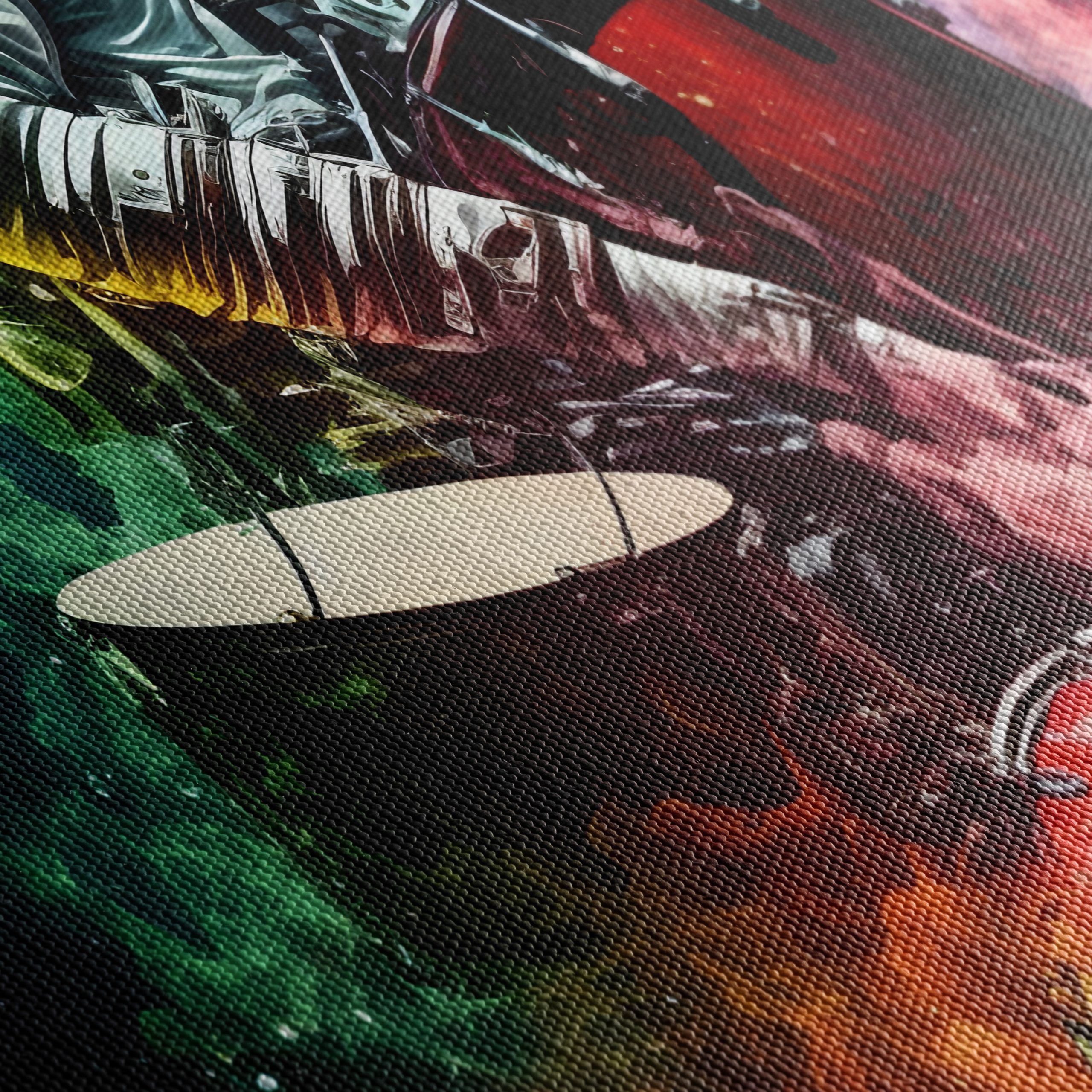 Astronaut Playing Drum in Colorful Space - Image 5