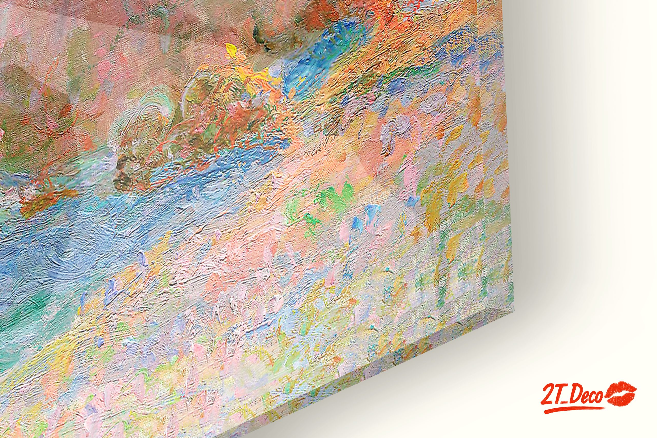Impressionist Haystacks in a Pastoral Landscape - Image 9