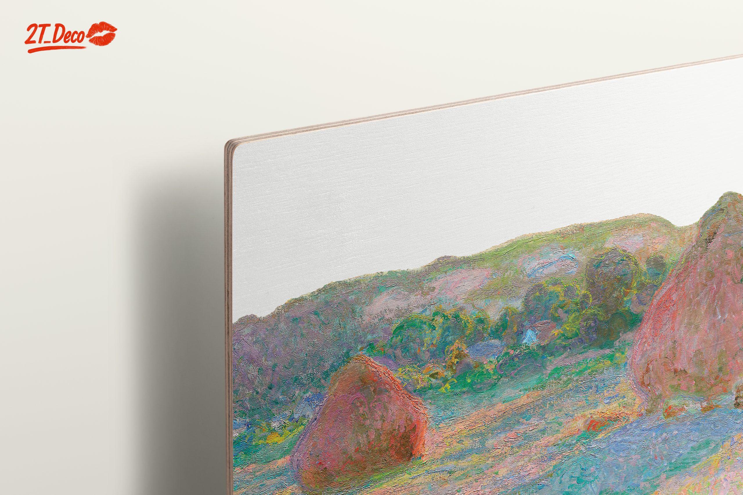 Impressionist Haystacks in a Pastoral Landscape - Image 15
