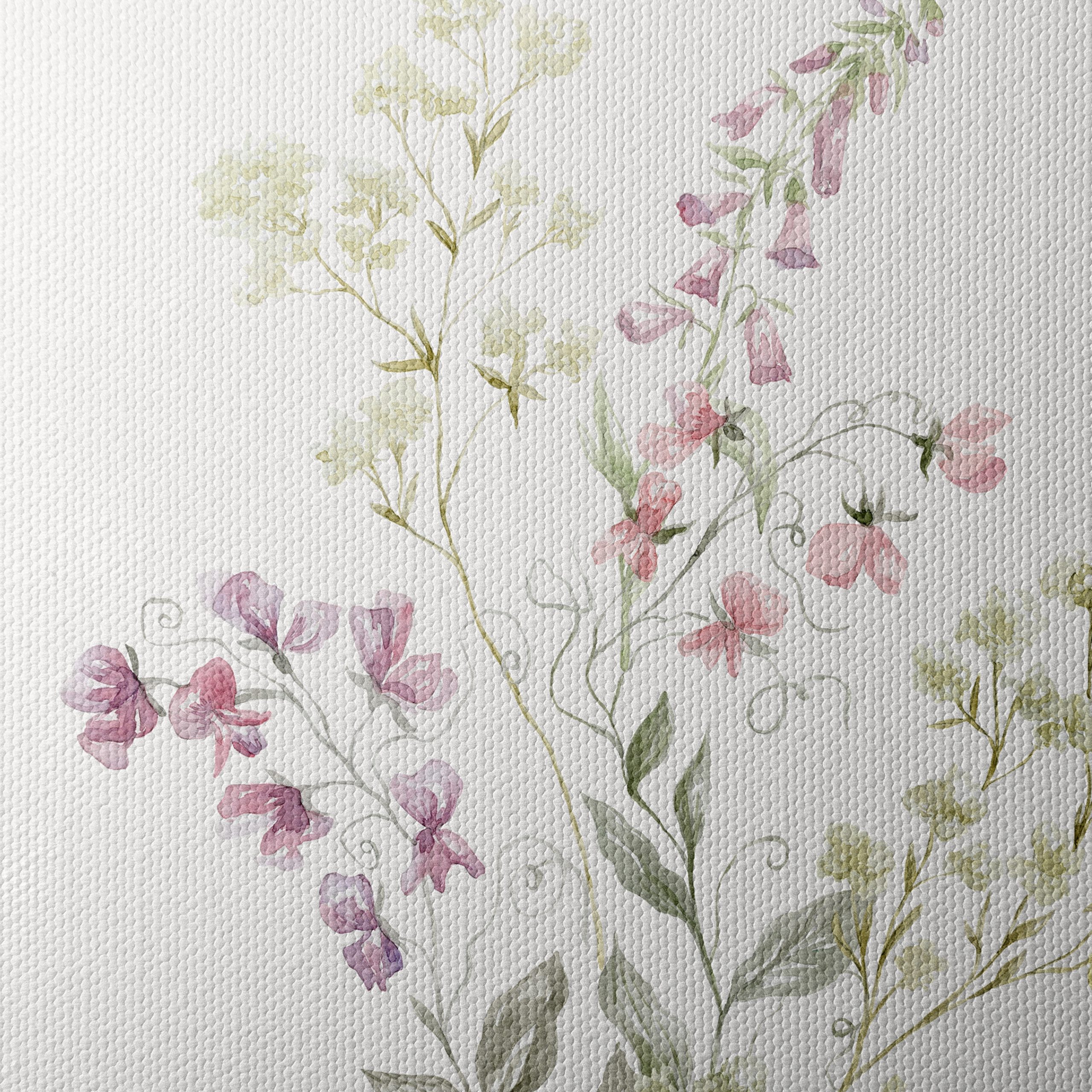 Delicate Botanical Illustrations of Flowering Plants - Image 4