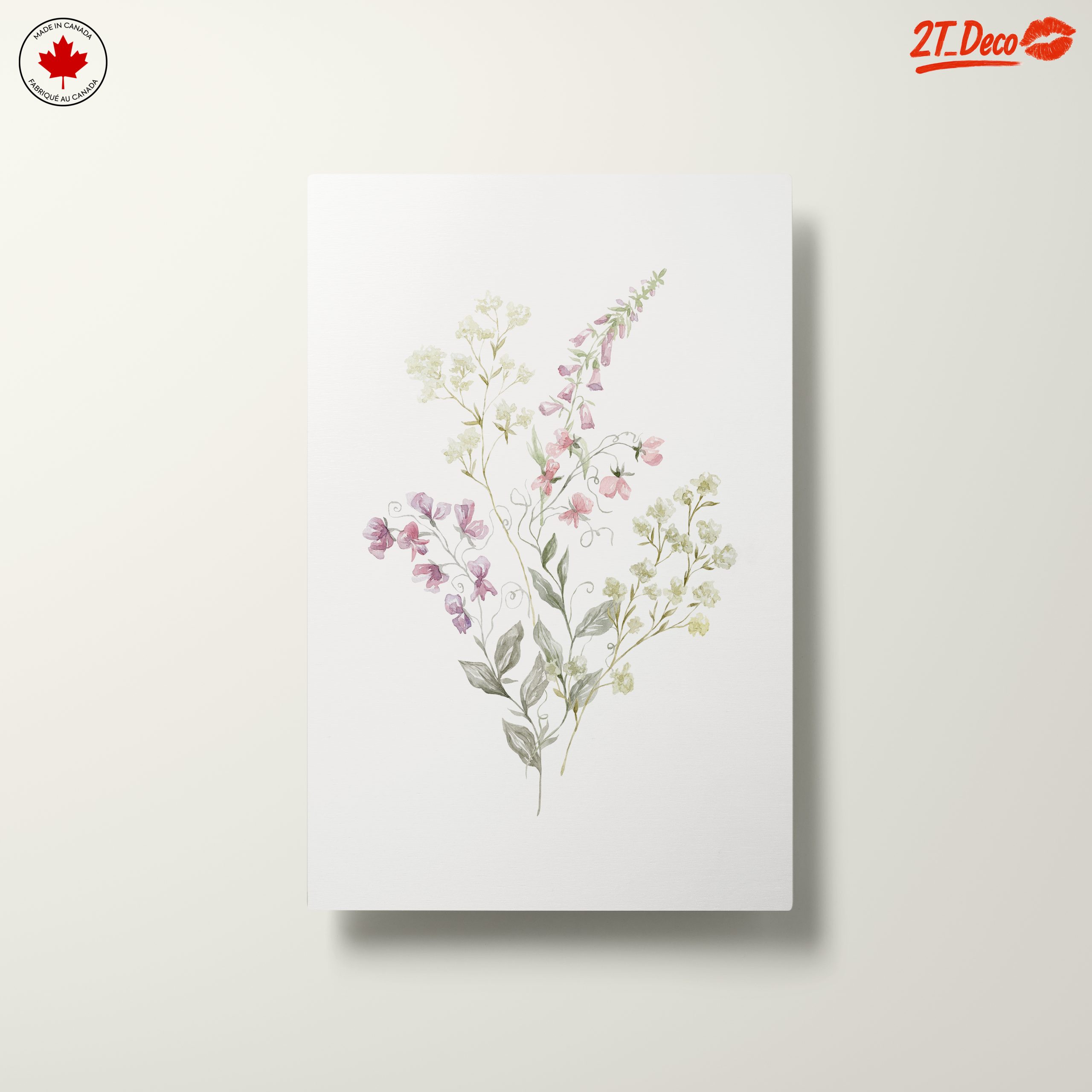 Delicate Botanical Illustrations of Flowering Plants - Image 10
