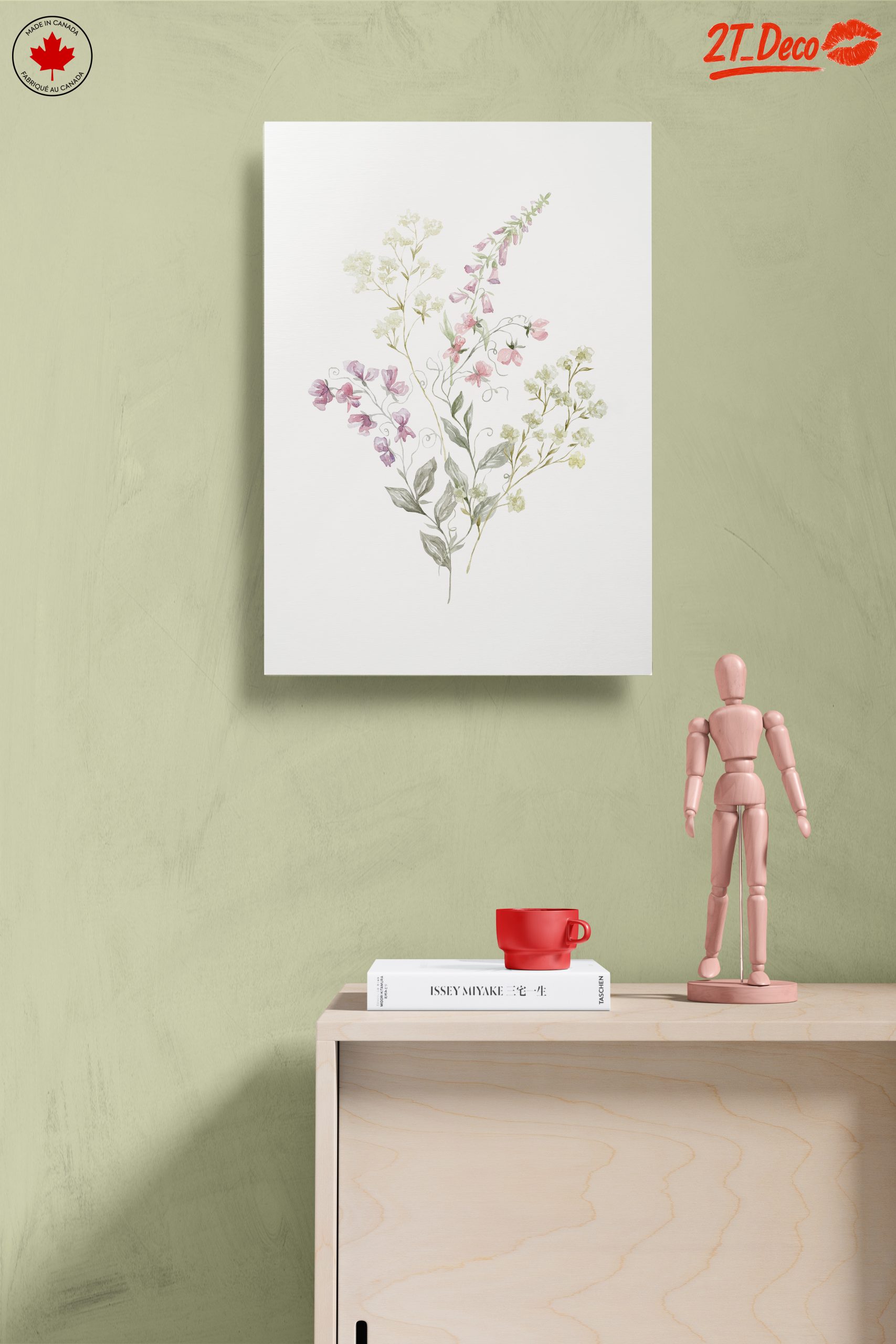 Delicate Botanical Illustrations of Flowering Plants - Image 14