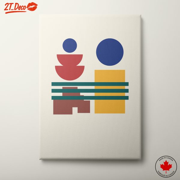 Geometric Abstract Shapes Art