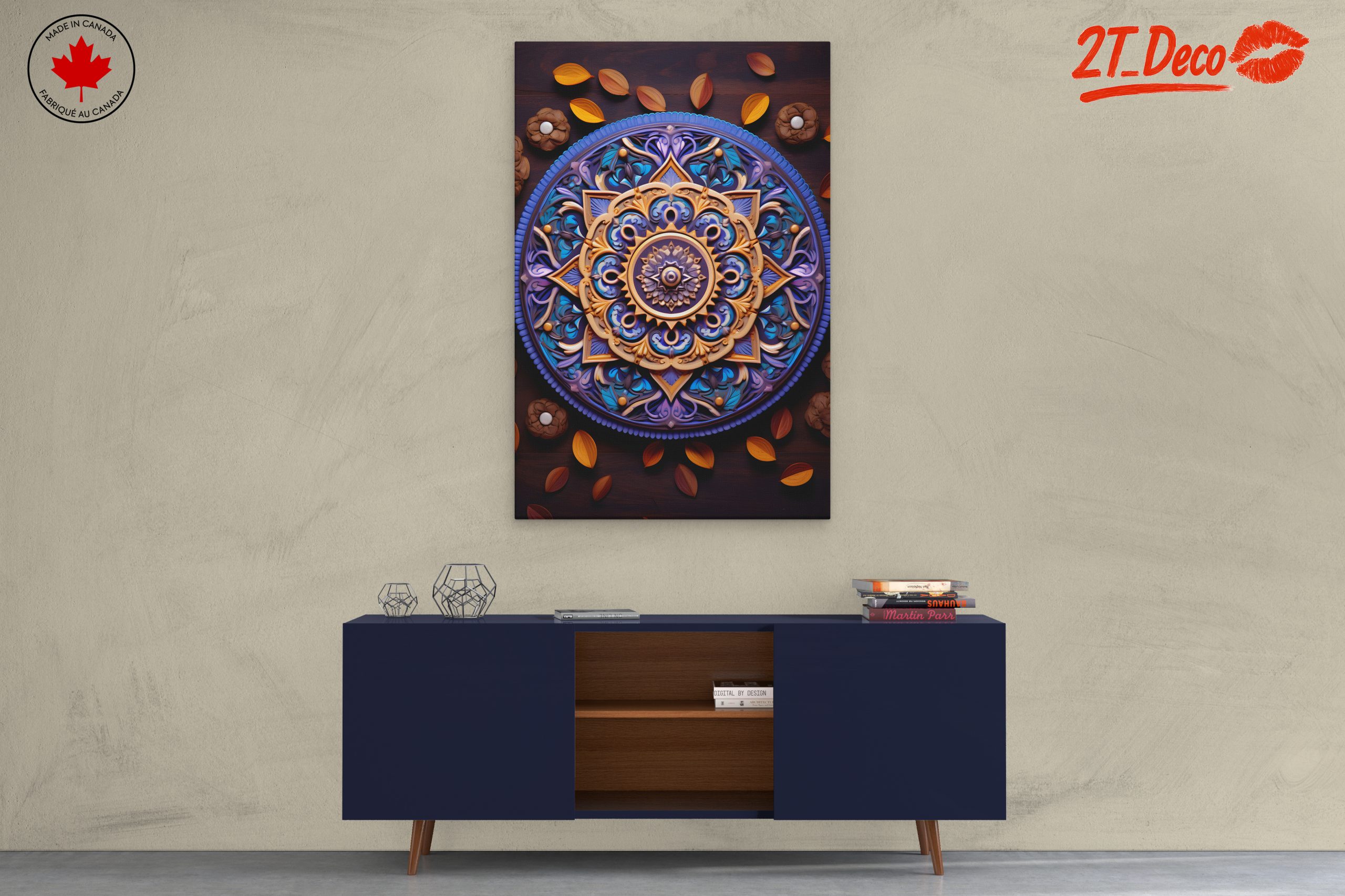 Colorful Abstract Cultural Art Design - Image 3