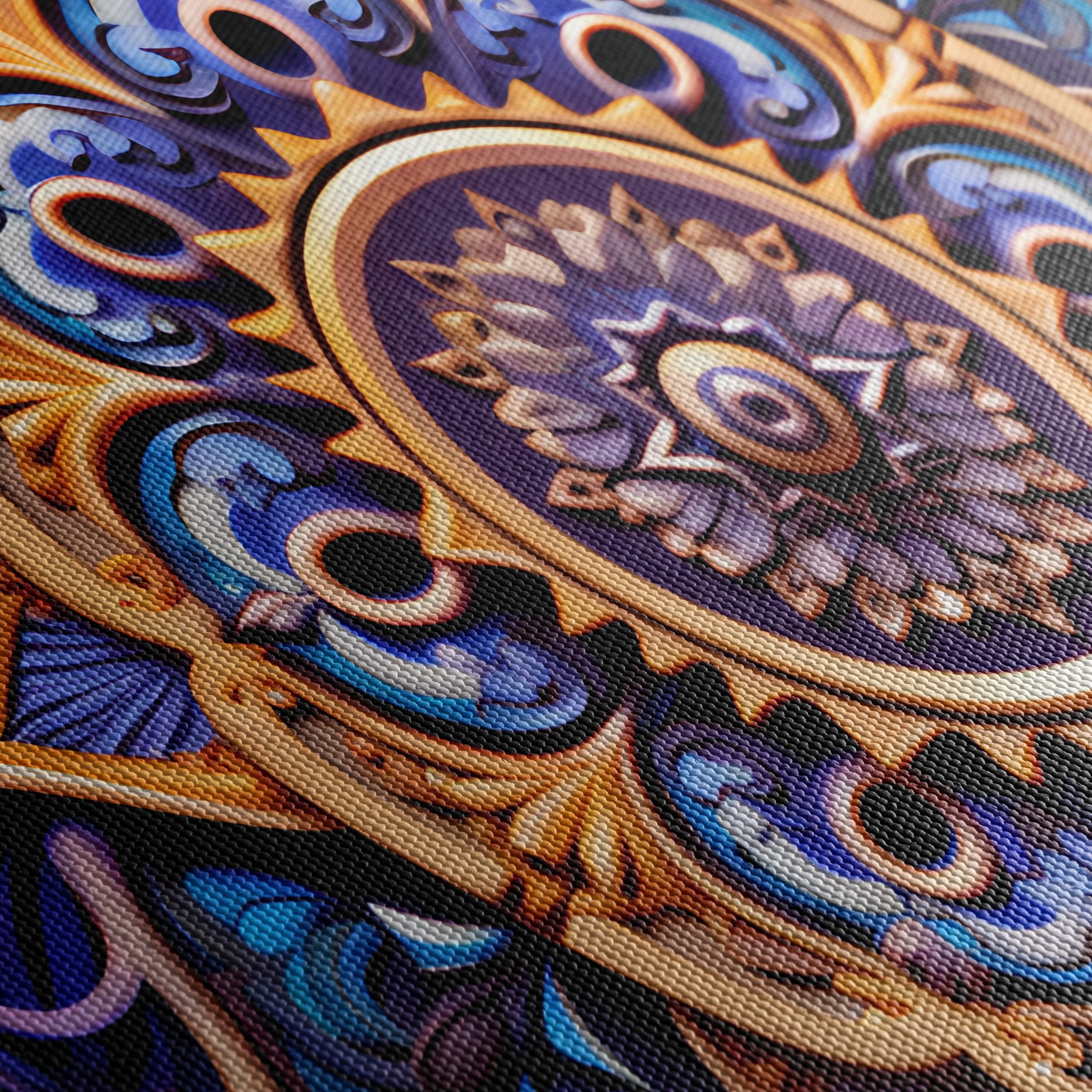 Colorful Abstract Cultural Art Design - Image 5