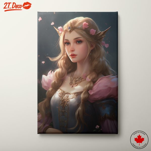 Enchanting Fantasy Princess Portrait