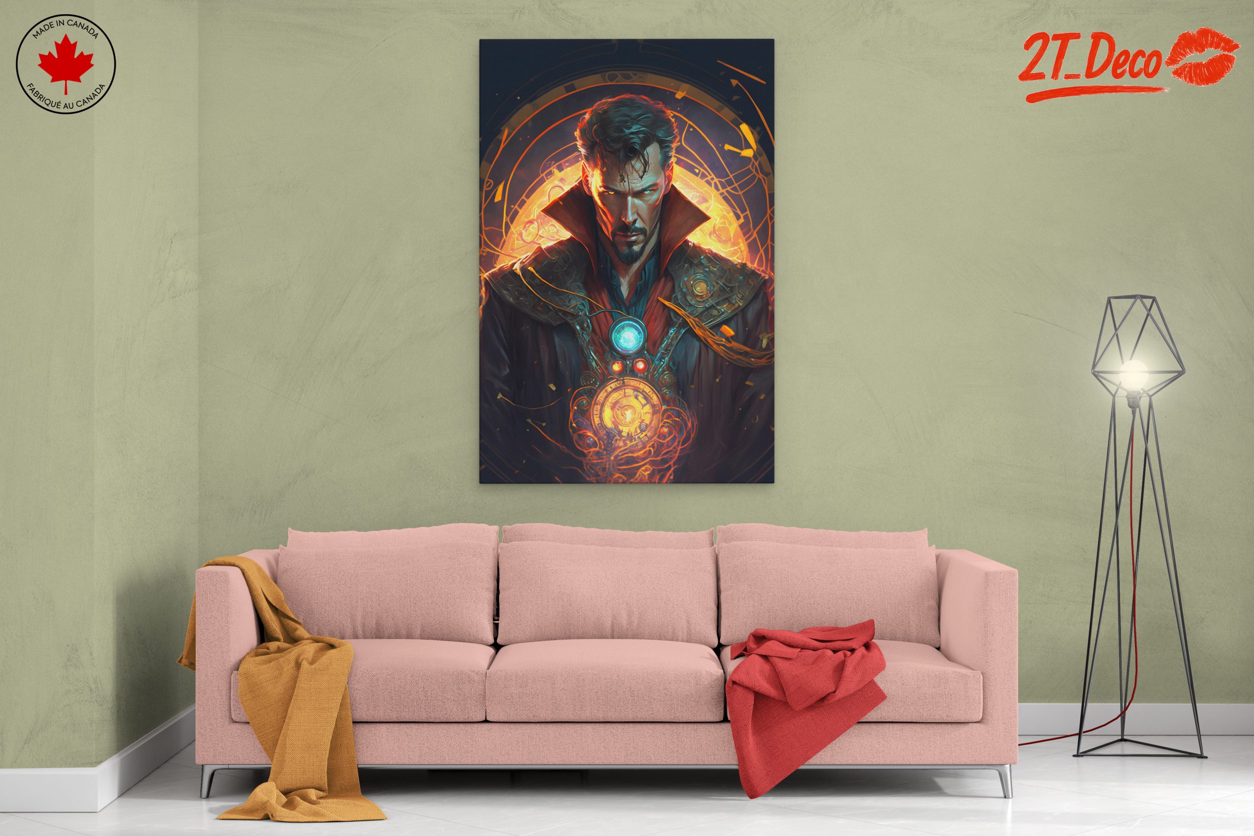 Dynamic Character Illustration with Enchanted Elements - Image 2