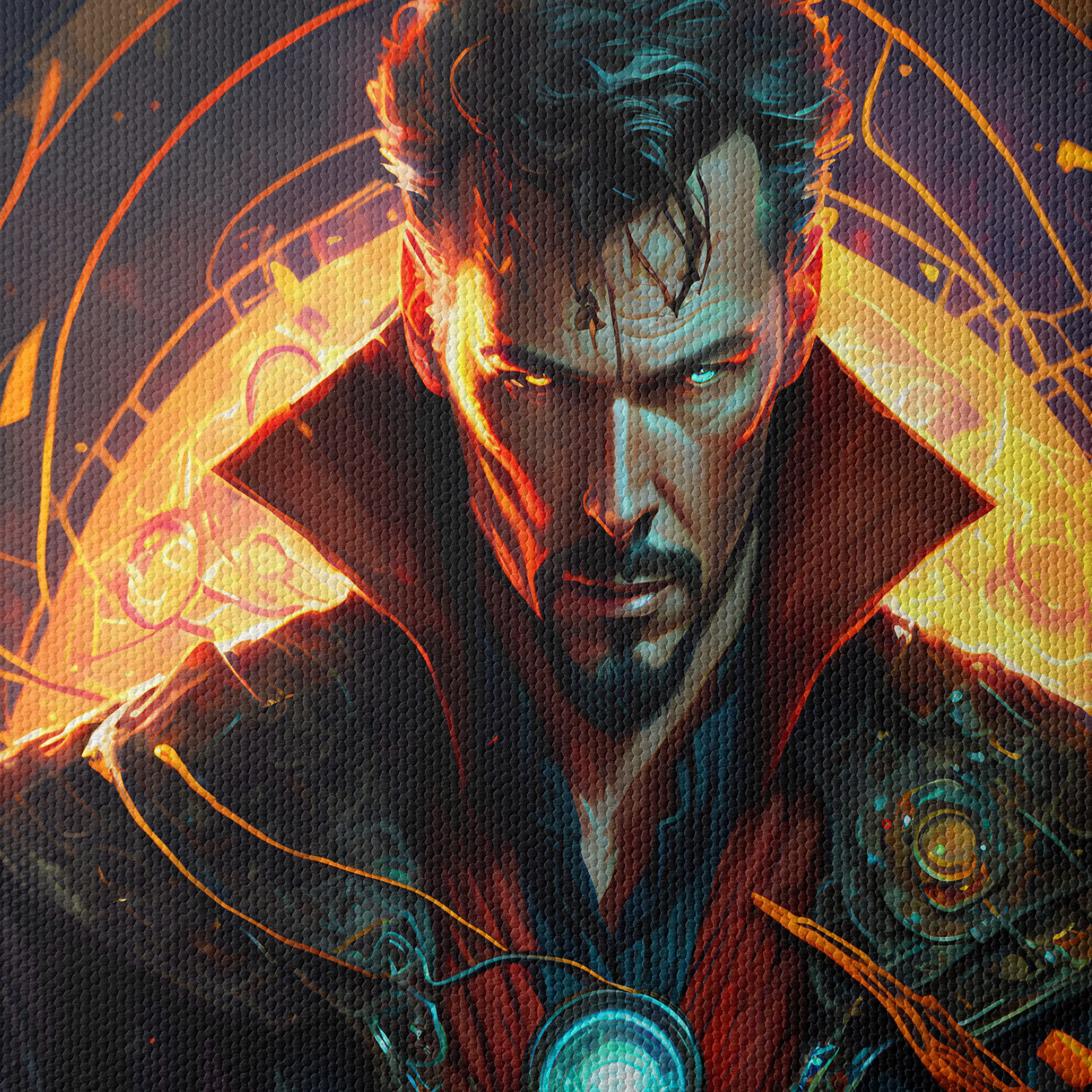 Dynamic Character Illustration with Enchanted Elements - Image 4