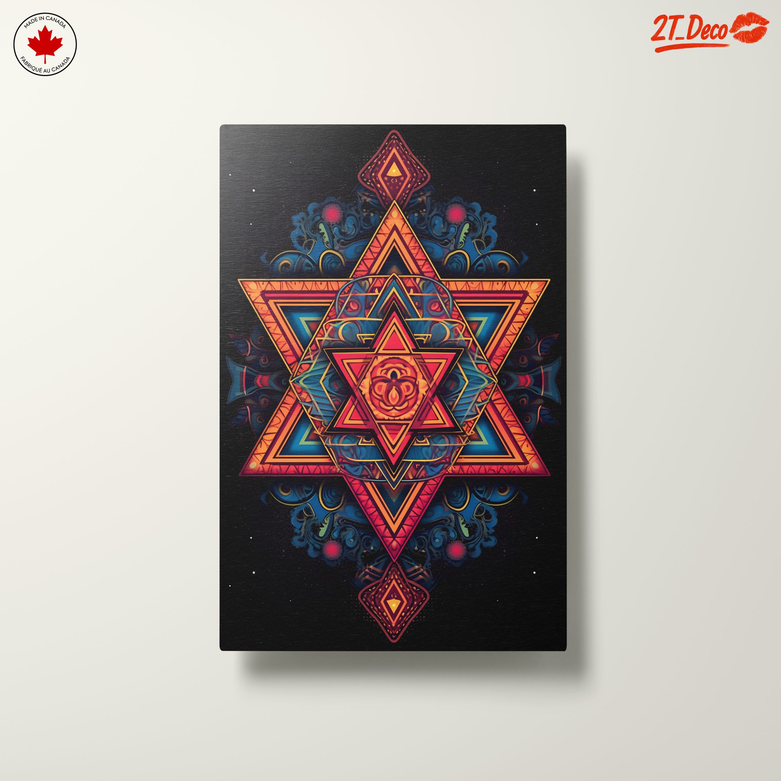 Vibrant Geometric Spiritual Artwork - Image 10