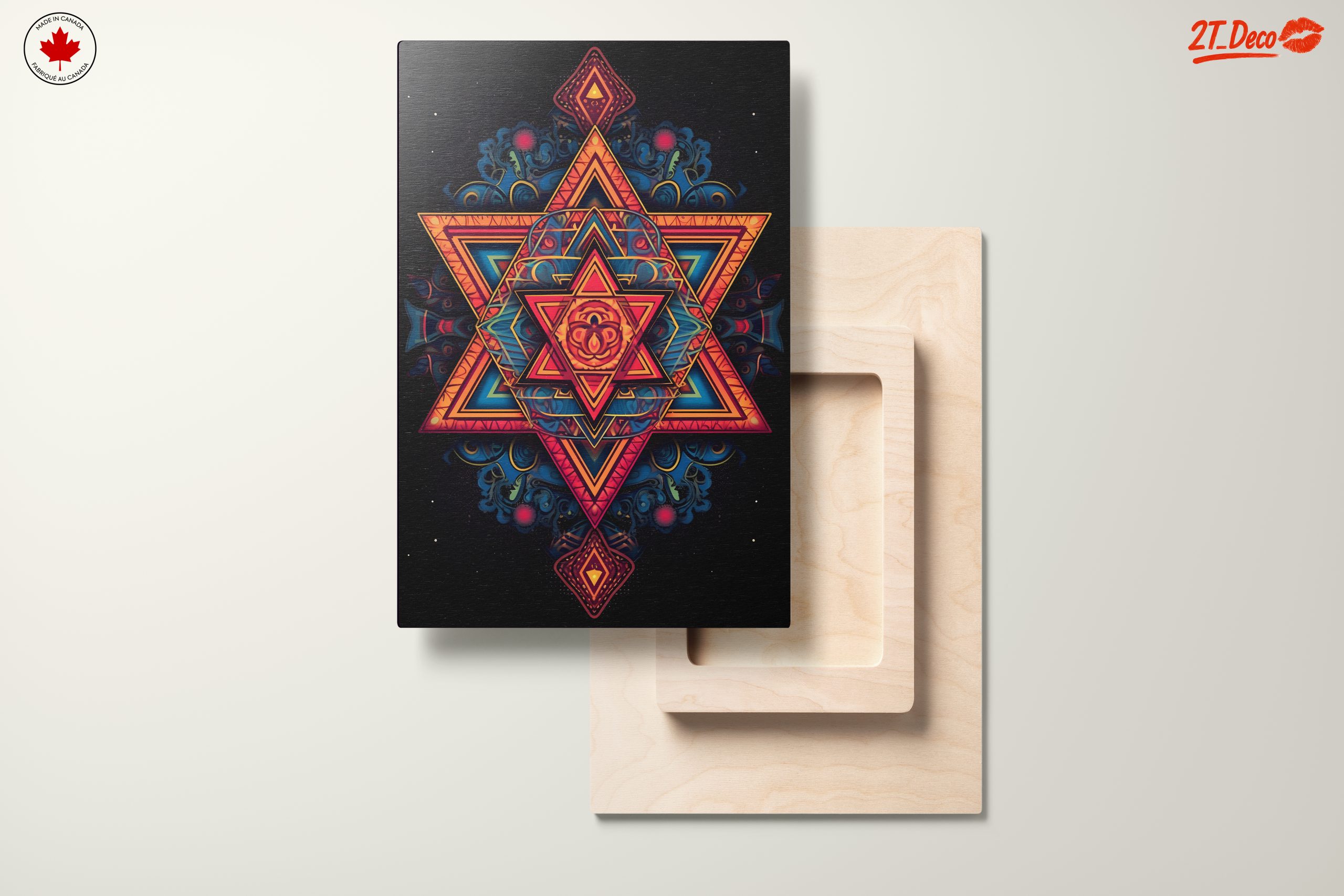 Vibrant Geometric Spiritual Artwork - Image 11
