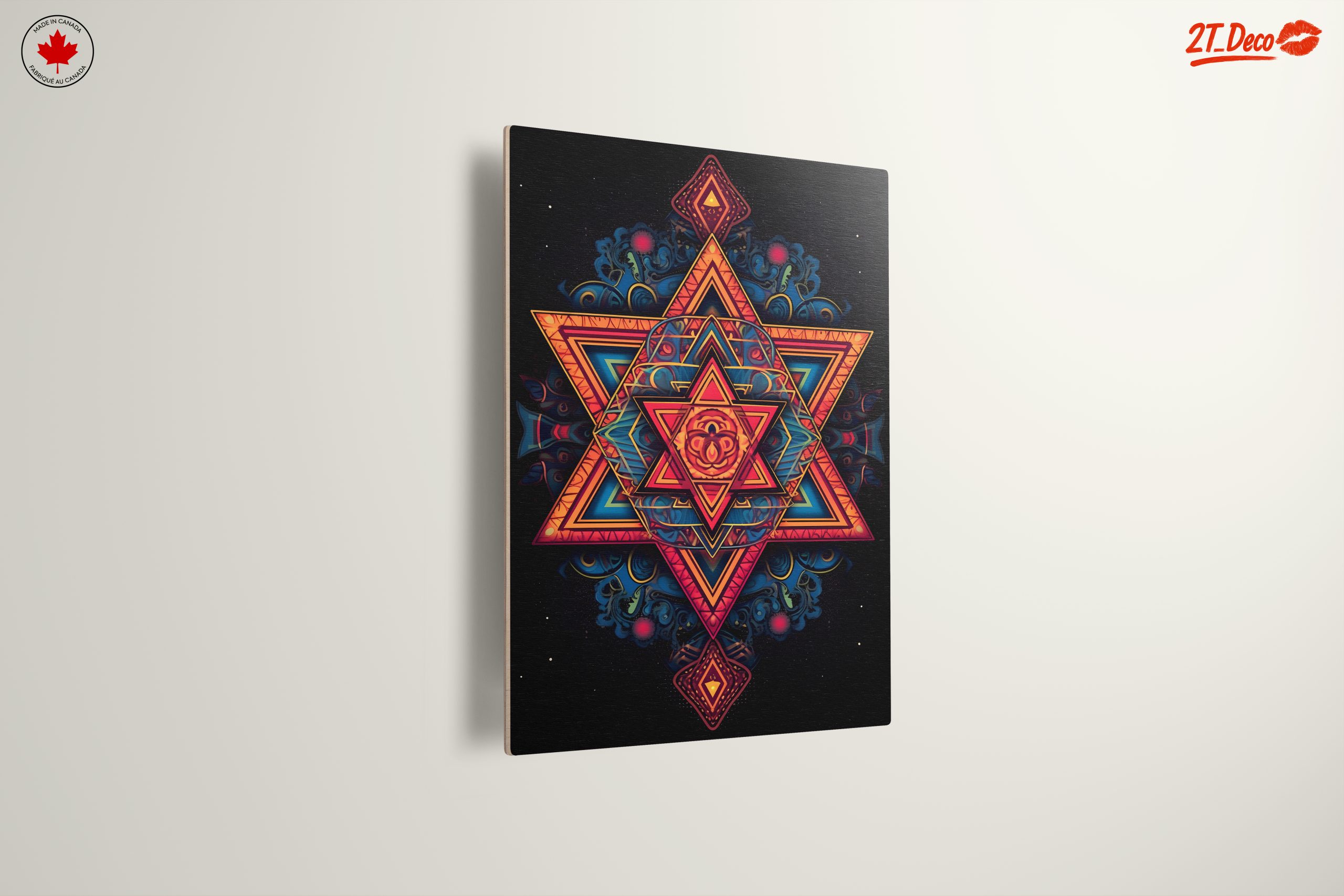 Vibrant Geometric Spiritual Artwork - Image 13