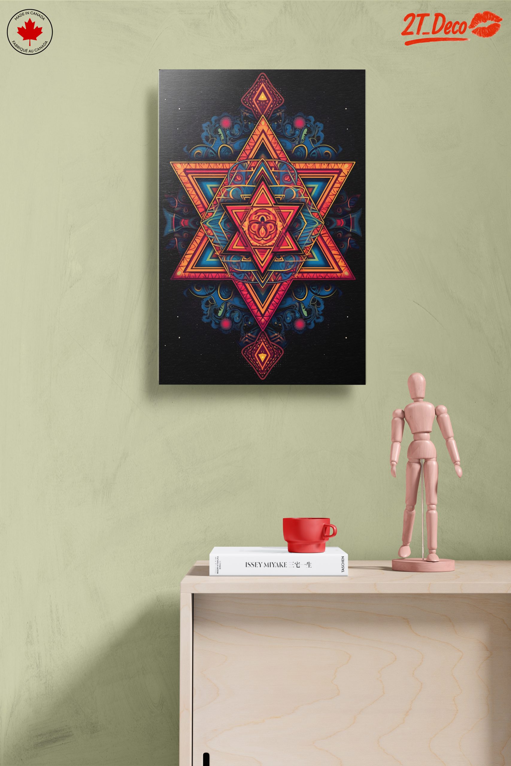 Vibrant Geometric Spiritual Artwork - Image 14