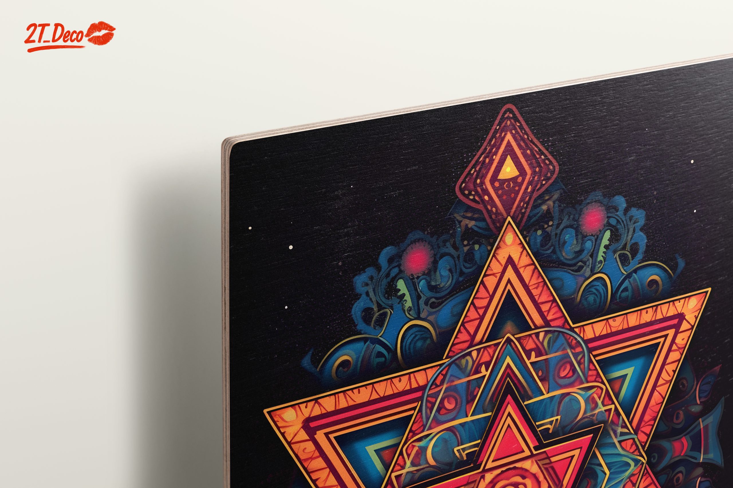 Vibrant Geometric Spiritual Artwork - Image 15