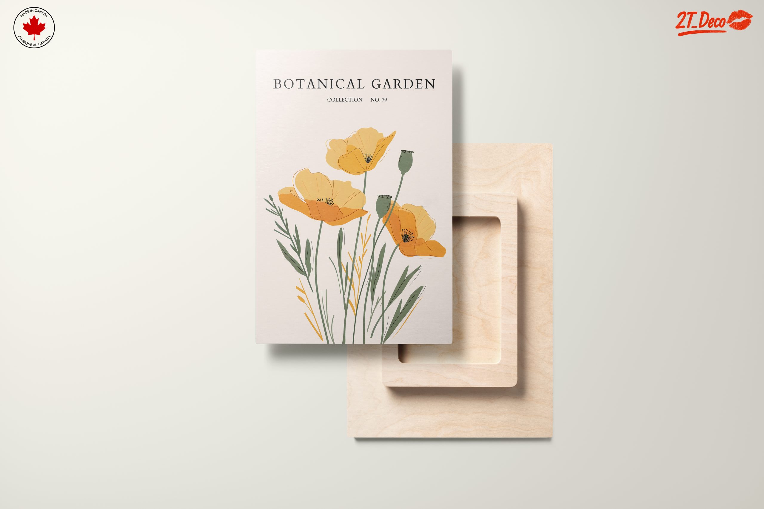 Stylized Botanical Artwork of Flowers - Image 11