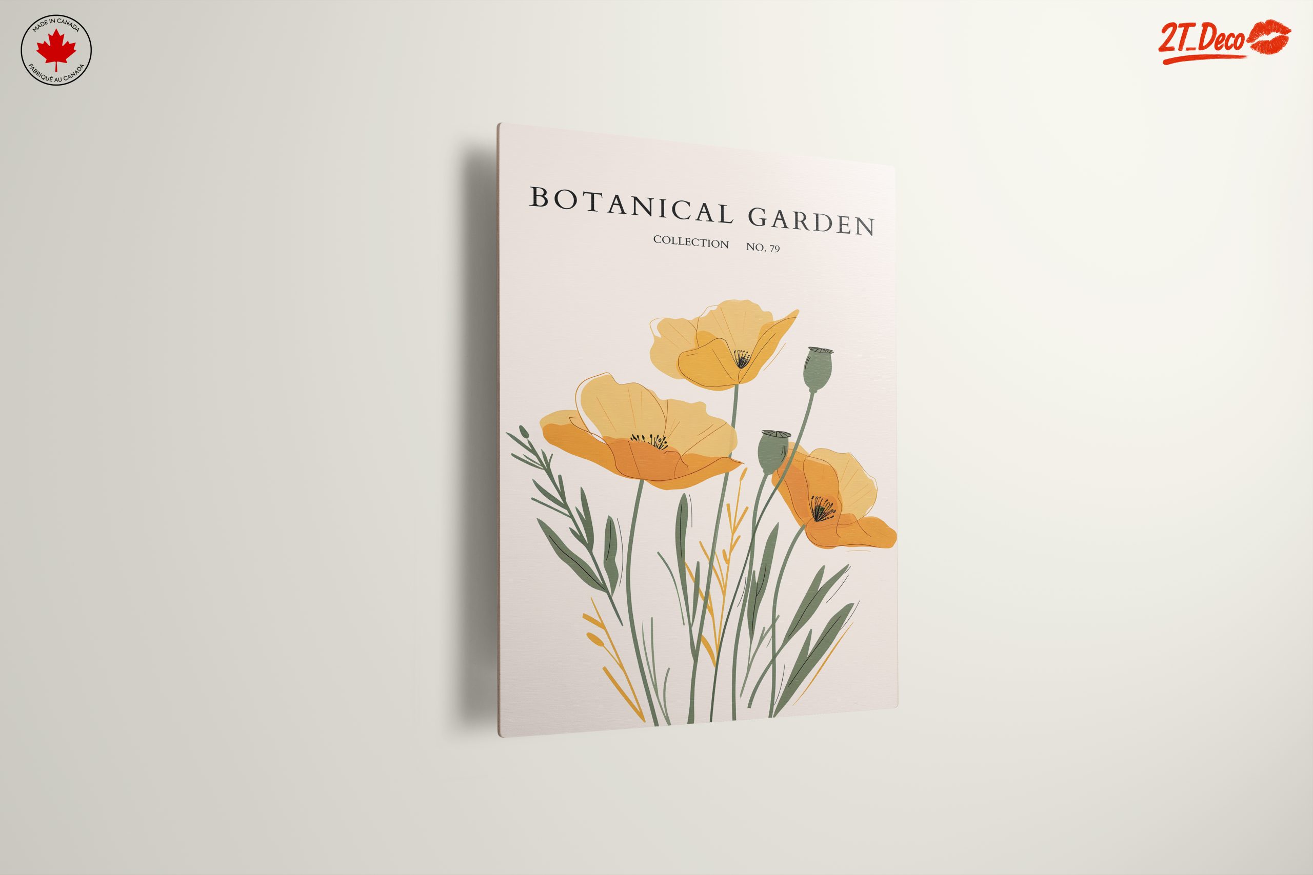 Stylized Botanical Artwork of Flowers - Image 13