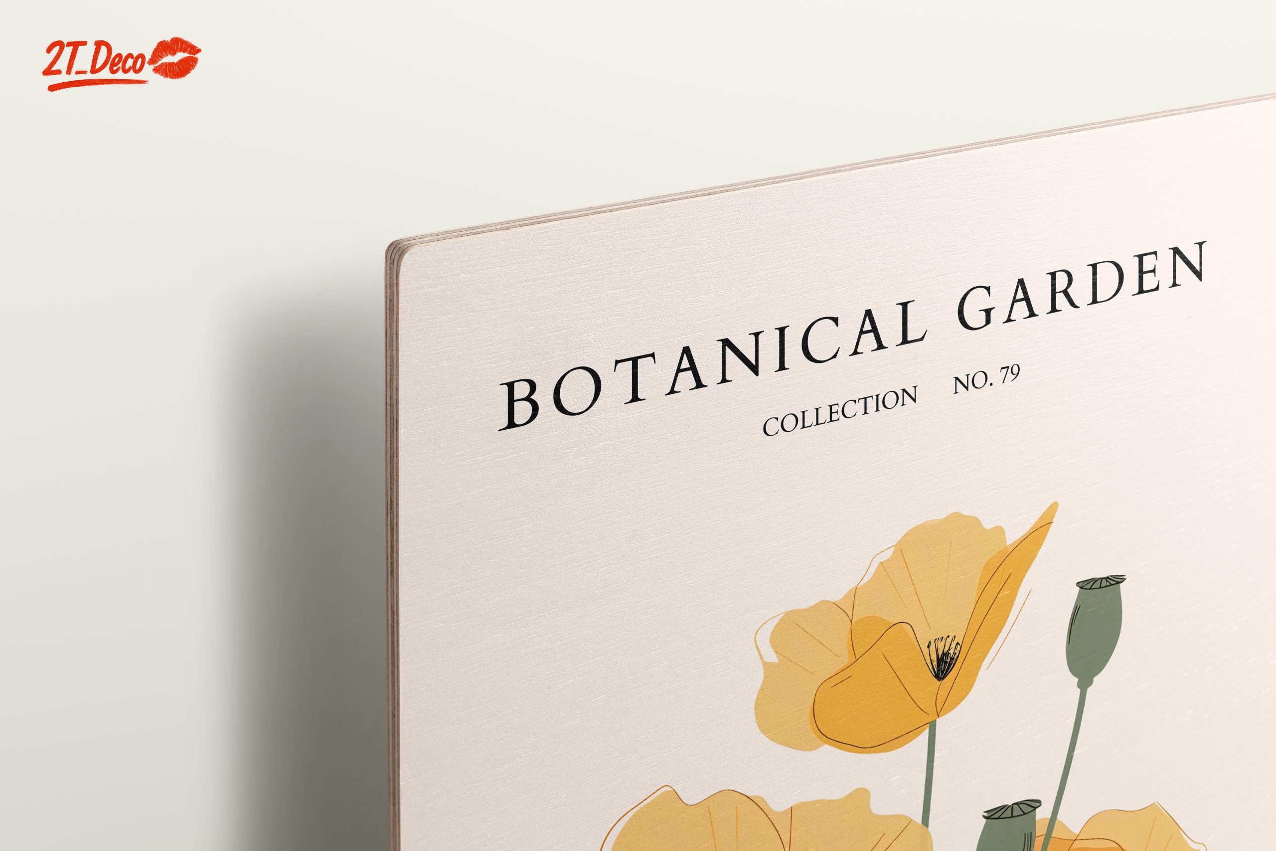 Stylized Botanical Artwork of Flowers - Image 15