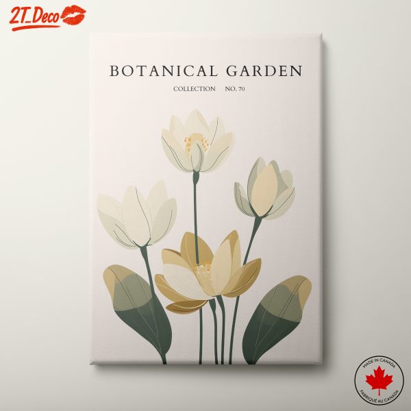 Elegant Botanical Garden Collection Art