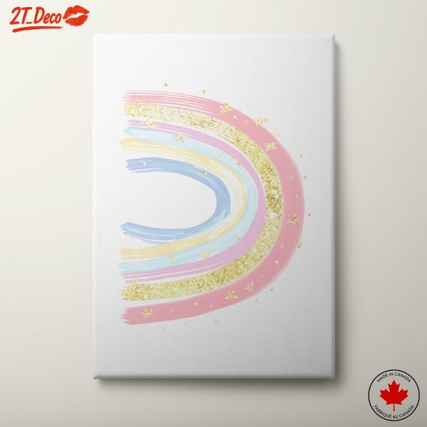 Colorful Abstract Brush Stroke Design