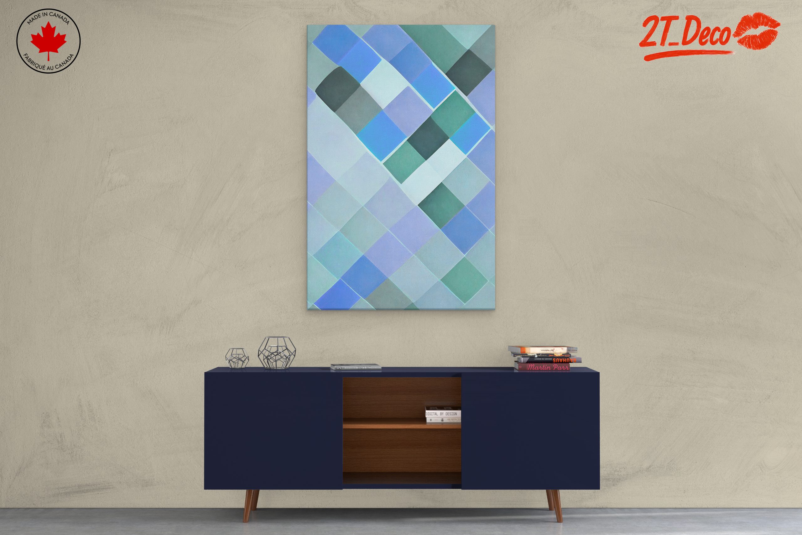 Colorful Abstract Cloud Design for Modern Spaces - Image 3