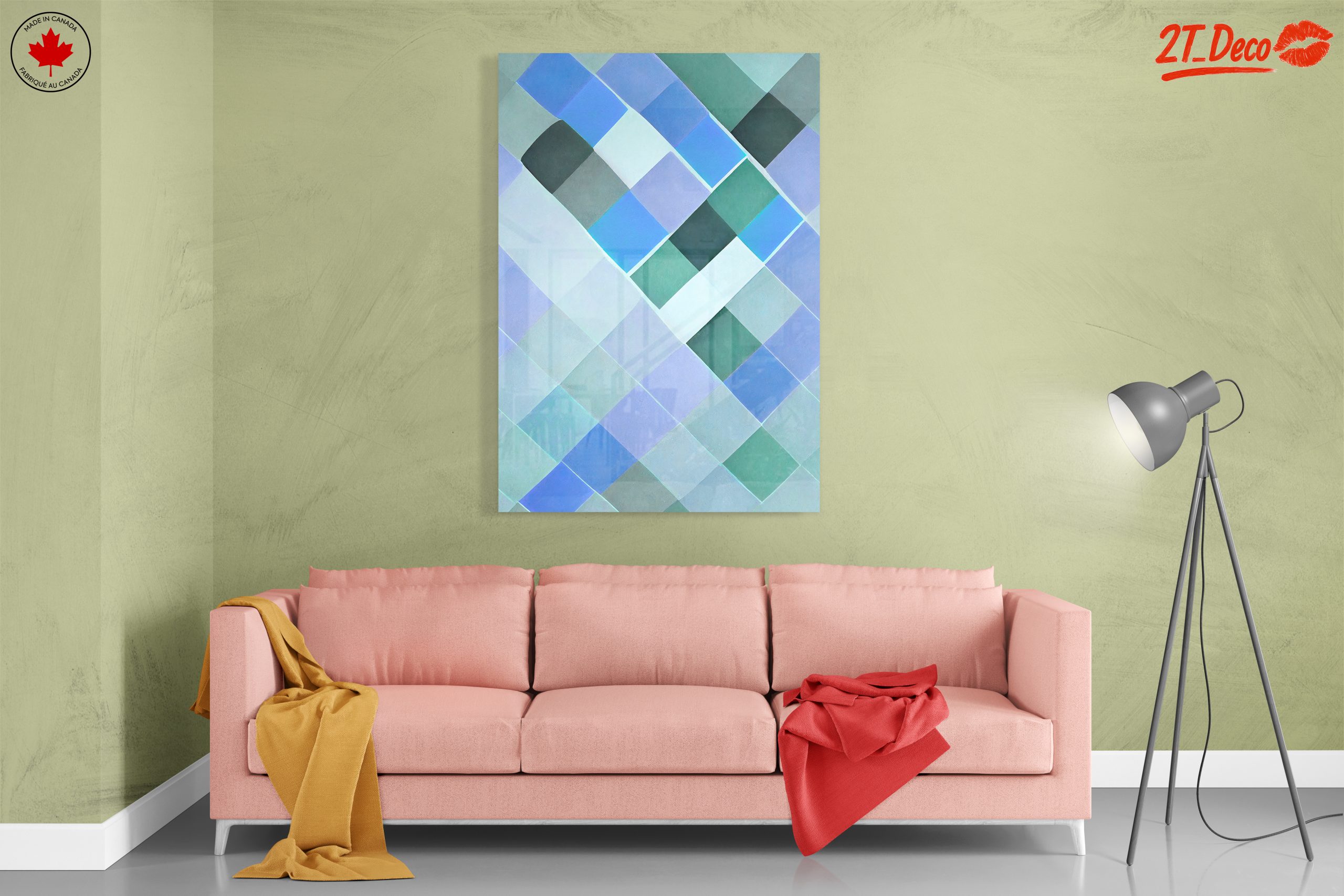 Colorful Abstract Cloud Design for Modern Spaces - Image 7